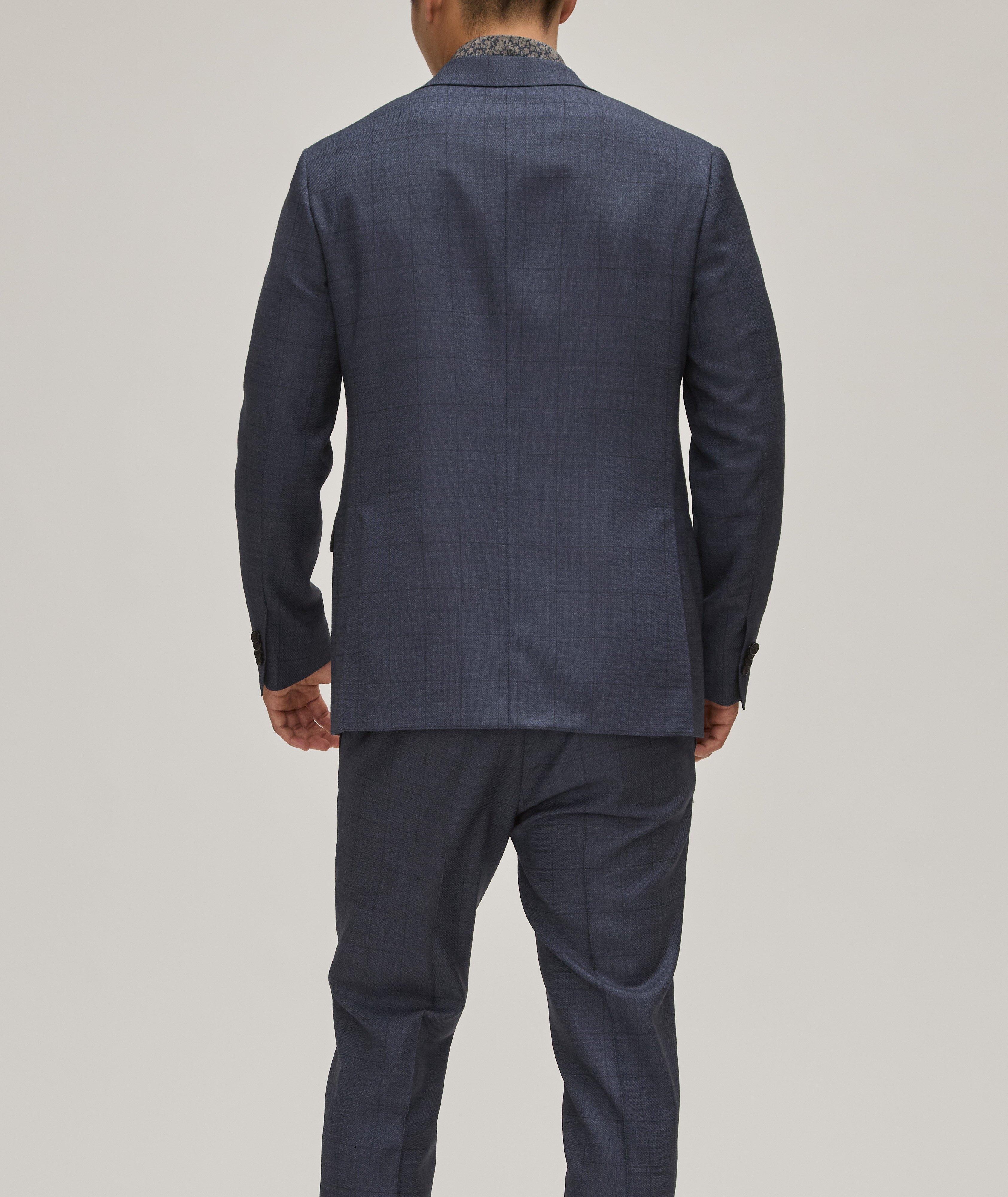 Kei Windowpane Check Wool Suit image 2