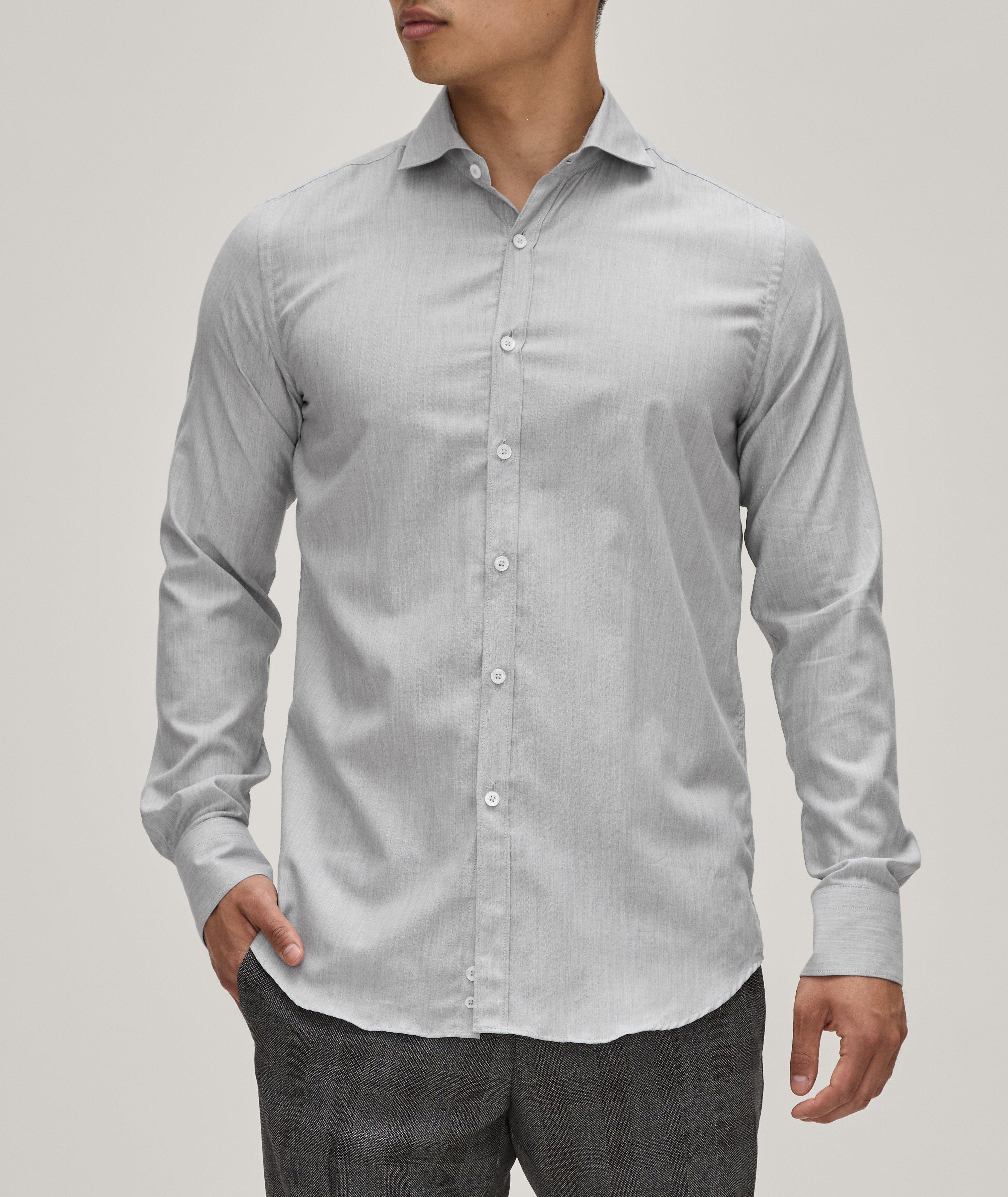 Mélange Cotton Shirt  image 1