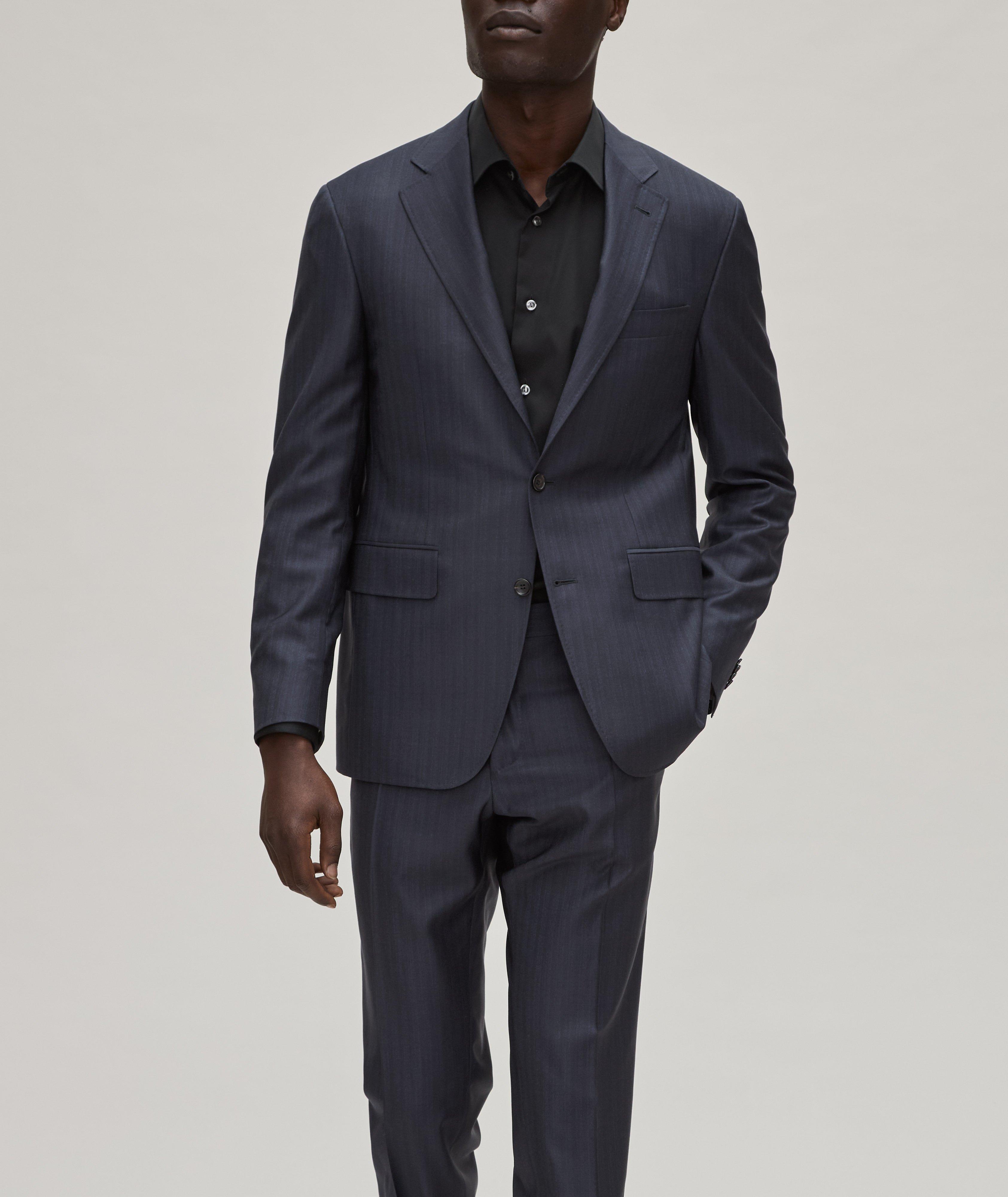 Kei Stripe Wool Suit  image 1