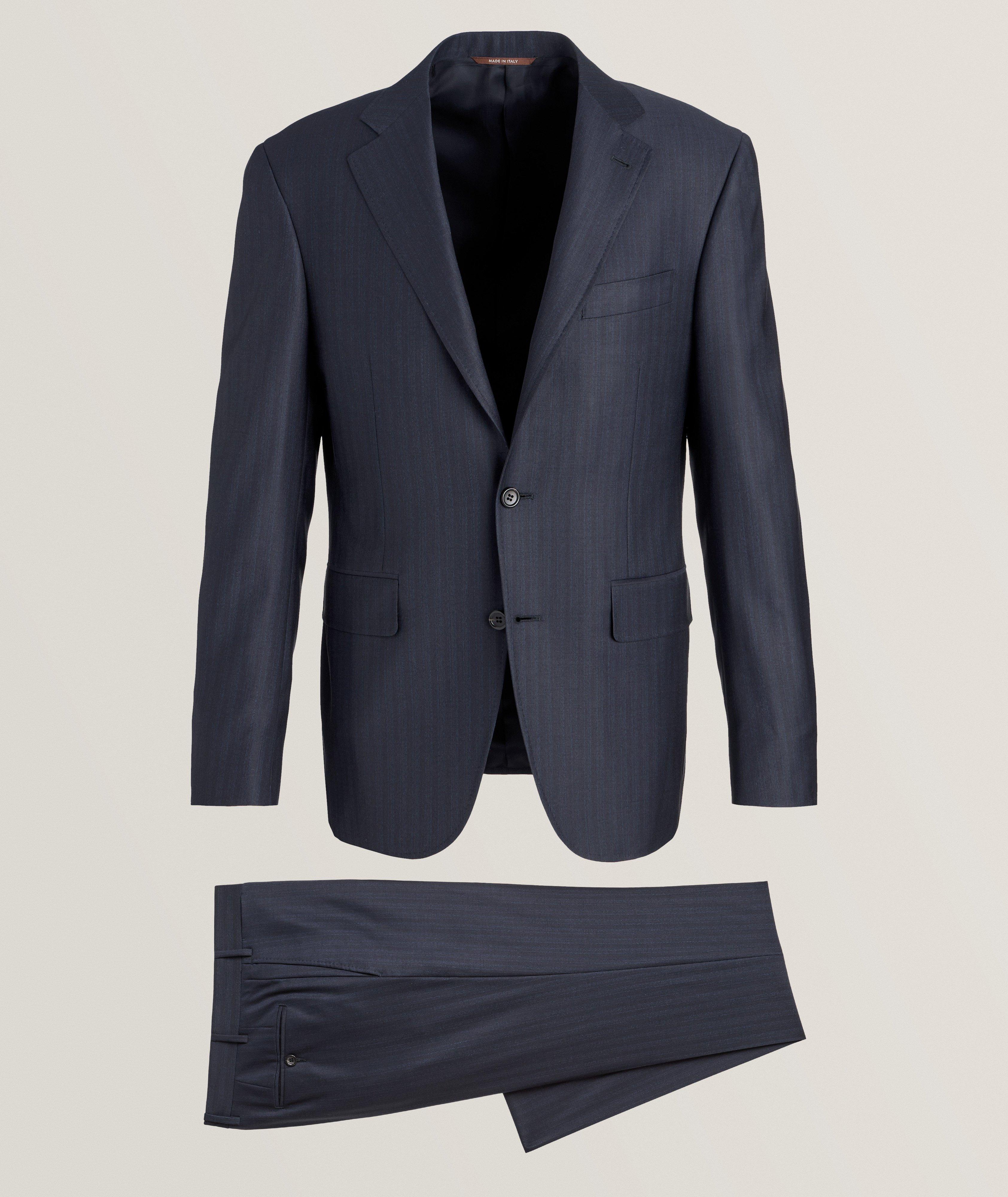 Kei Stripe Wool Suit  image 0