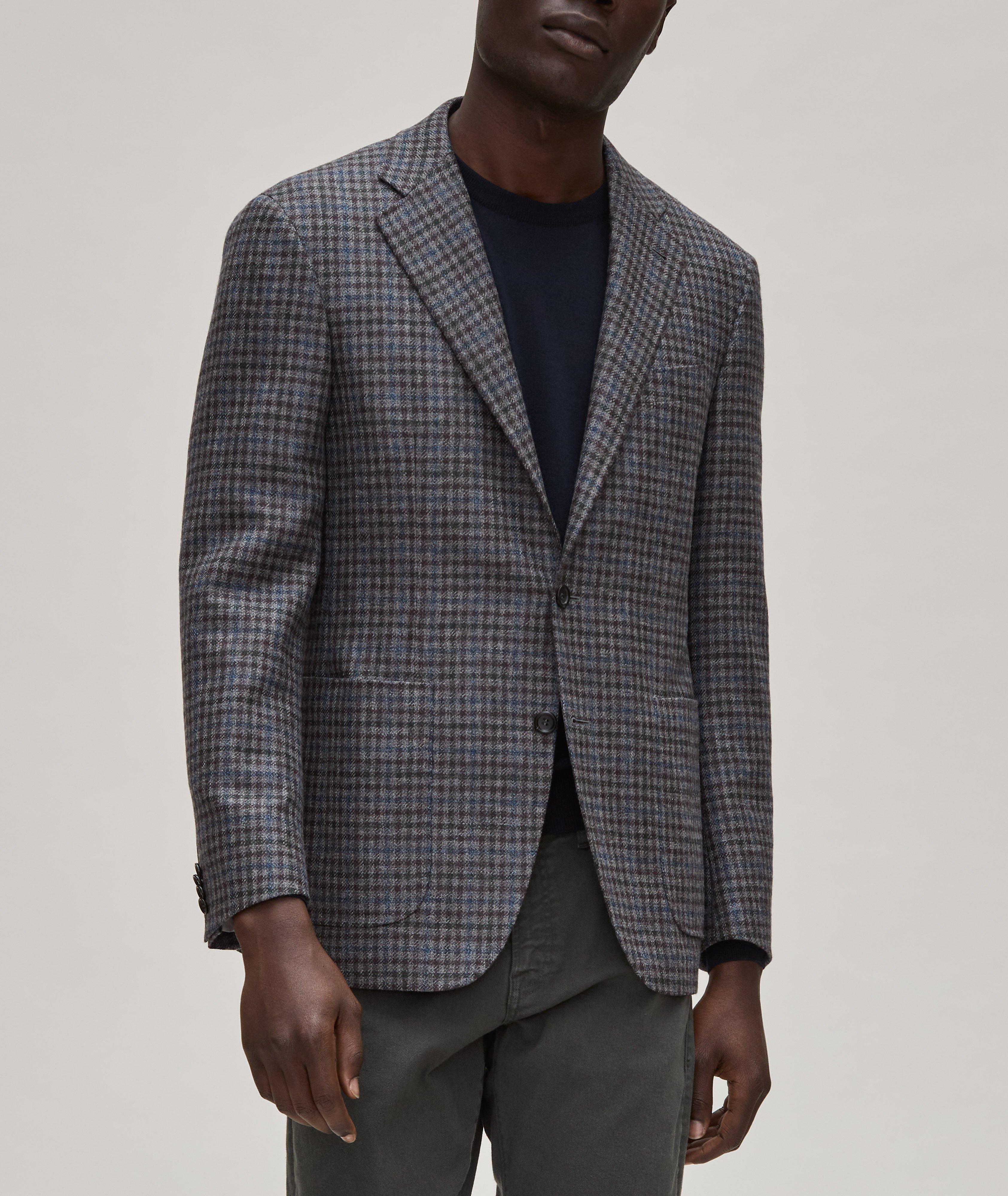 Kei Gingham Wool Sport Jacket image 1