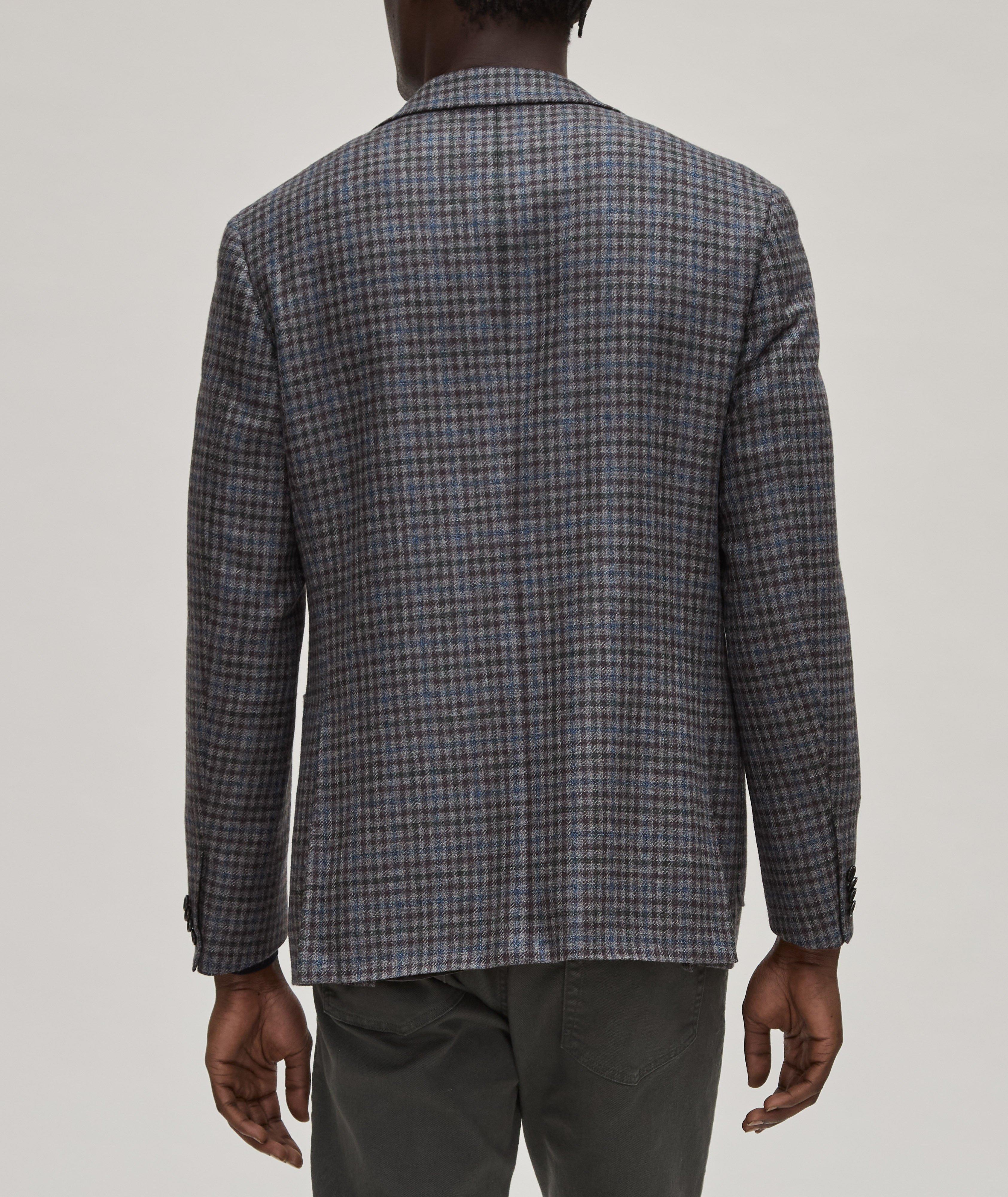 Kei Gingham Wool Sport Jacket image 2