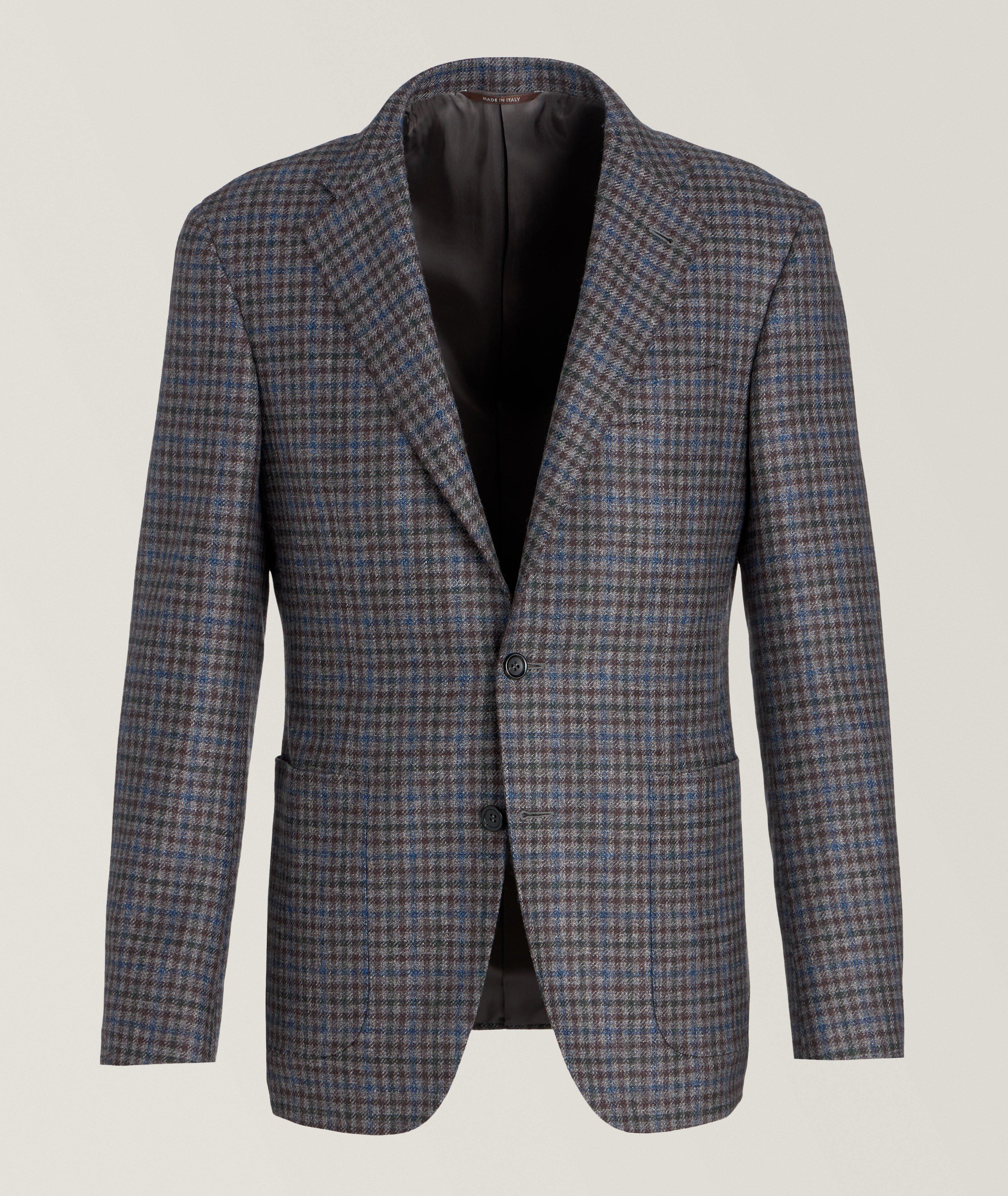 Kei Gingham Wool Sport Jacket image 0