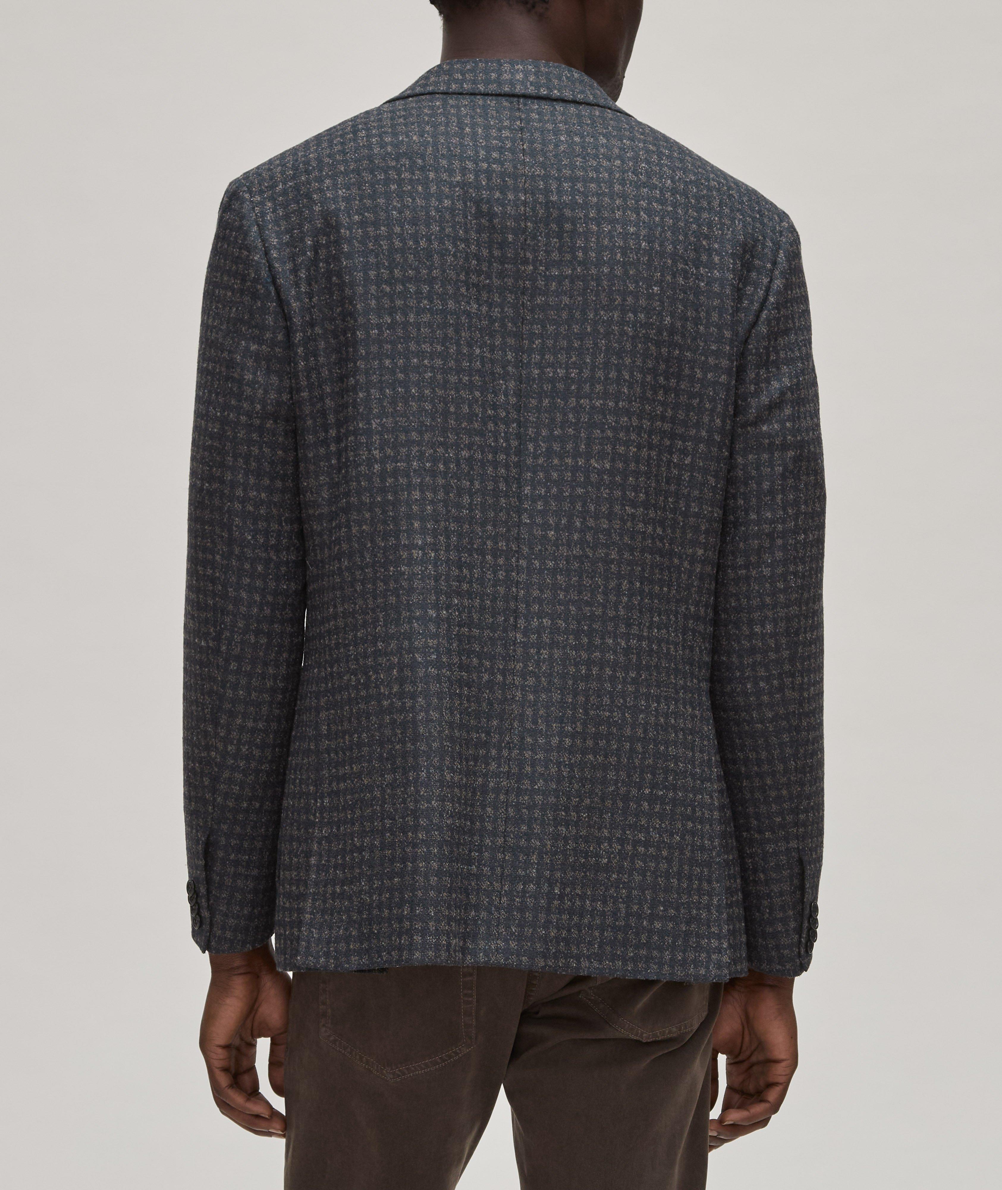 Waffle Check Wool Sport Jacket  image 2