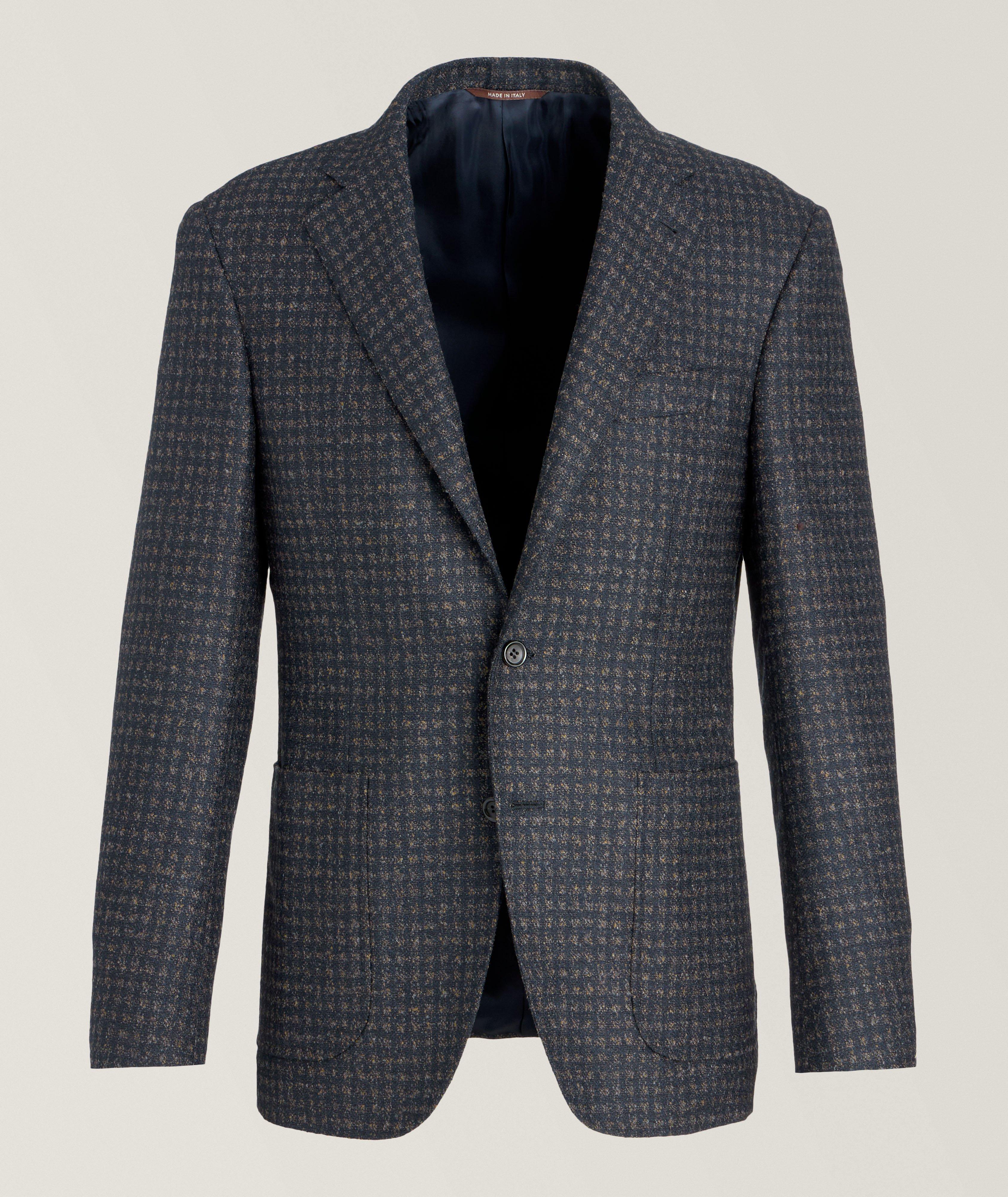 Waffle Check Wool Sport Jacket  image 0