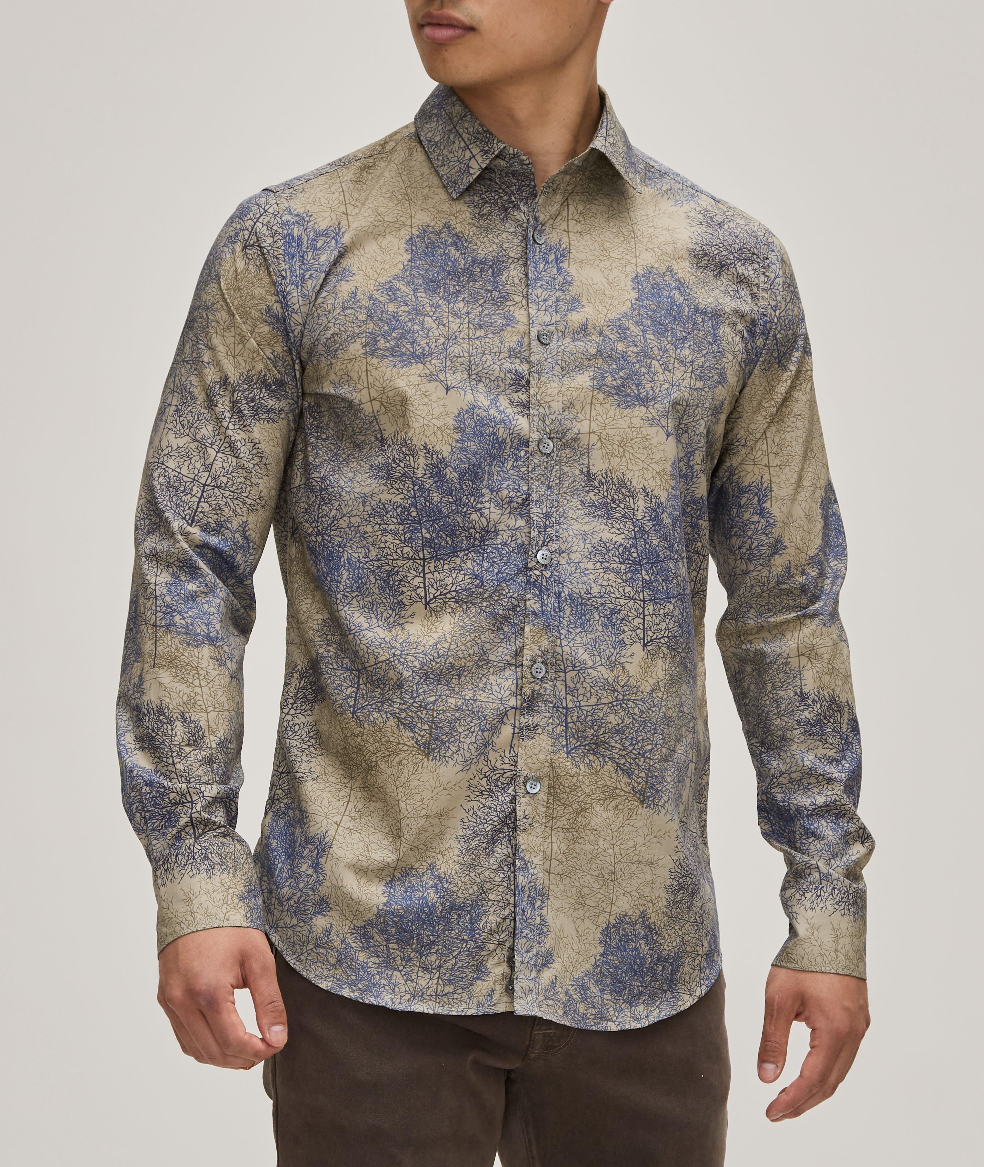 Landscape Cotton-Lyocell Sport Shirt  image 1