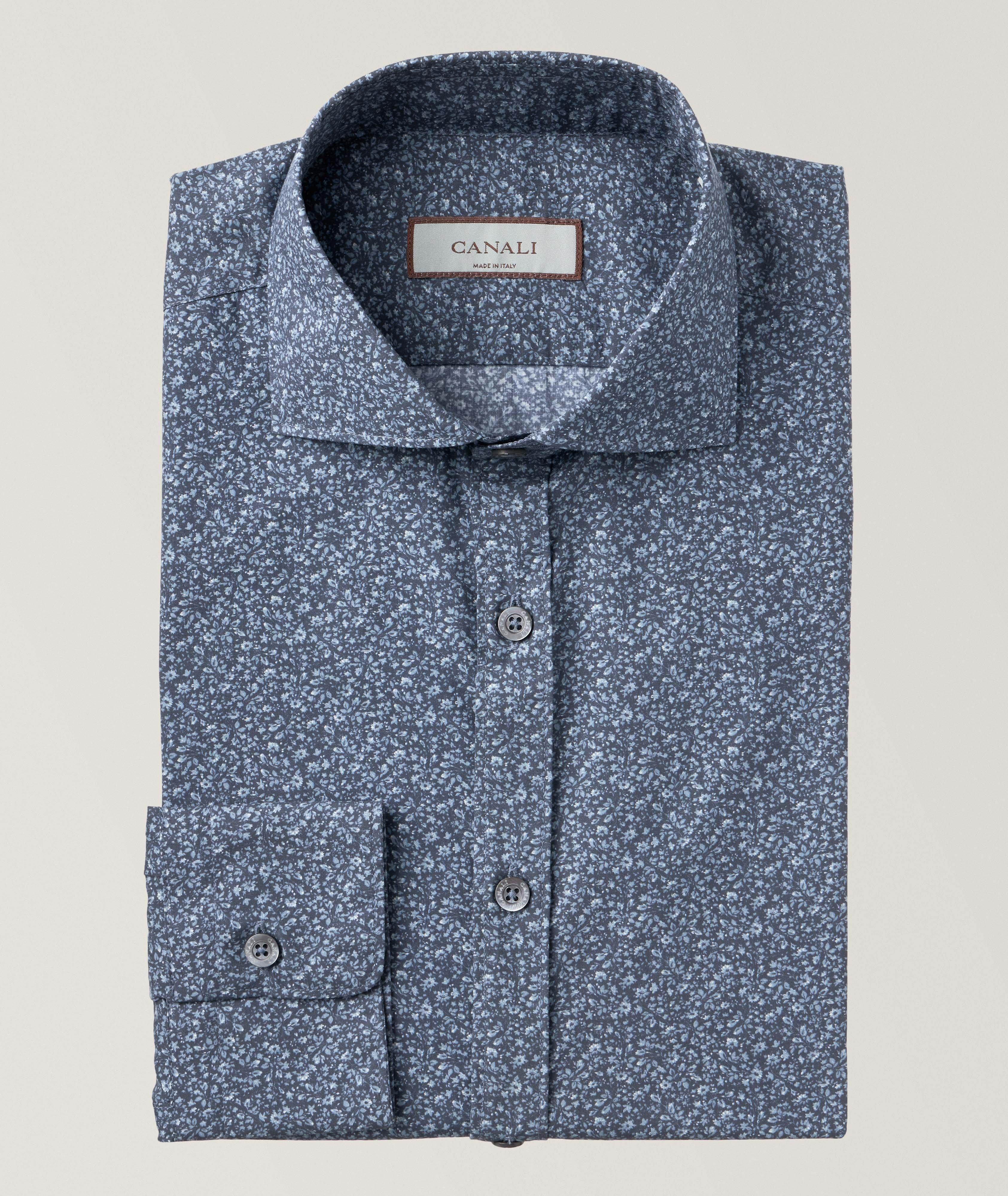 Floral Denim-Effect Shirt  image 0