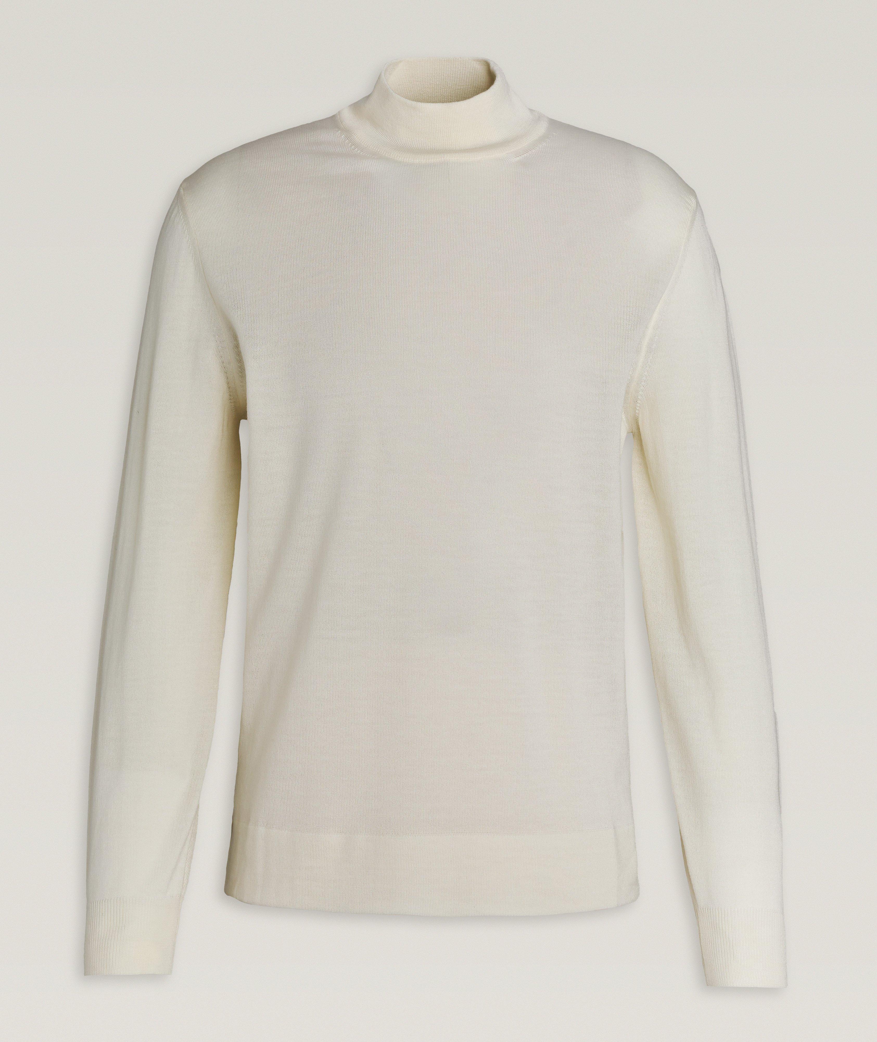 Merino Wool Mock Neck Sweater image 0