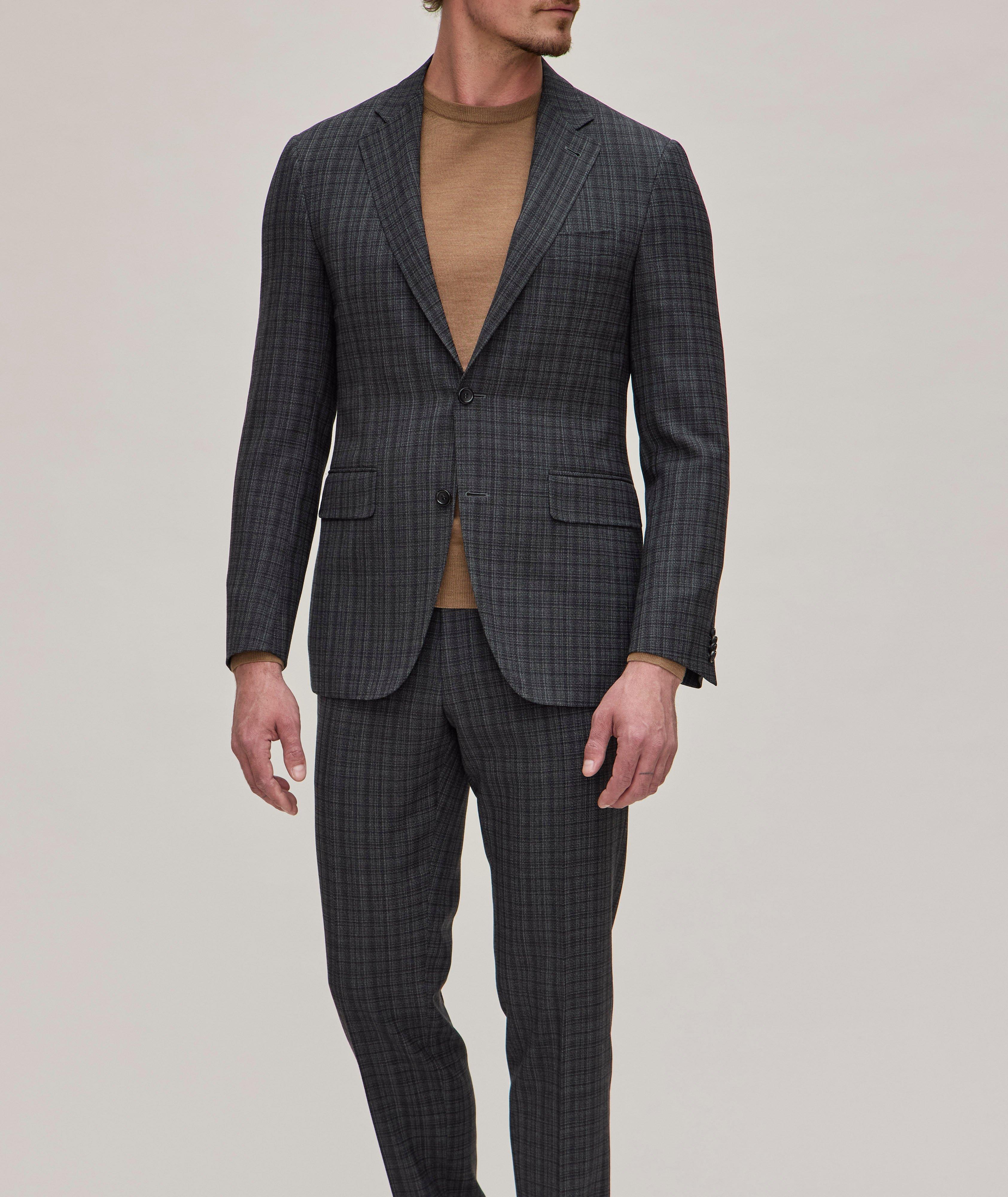 Kei Check Wool Suit image 1