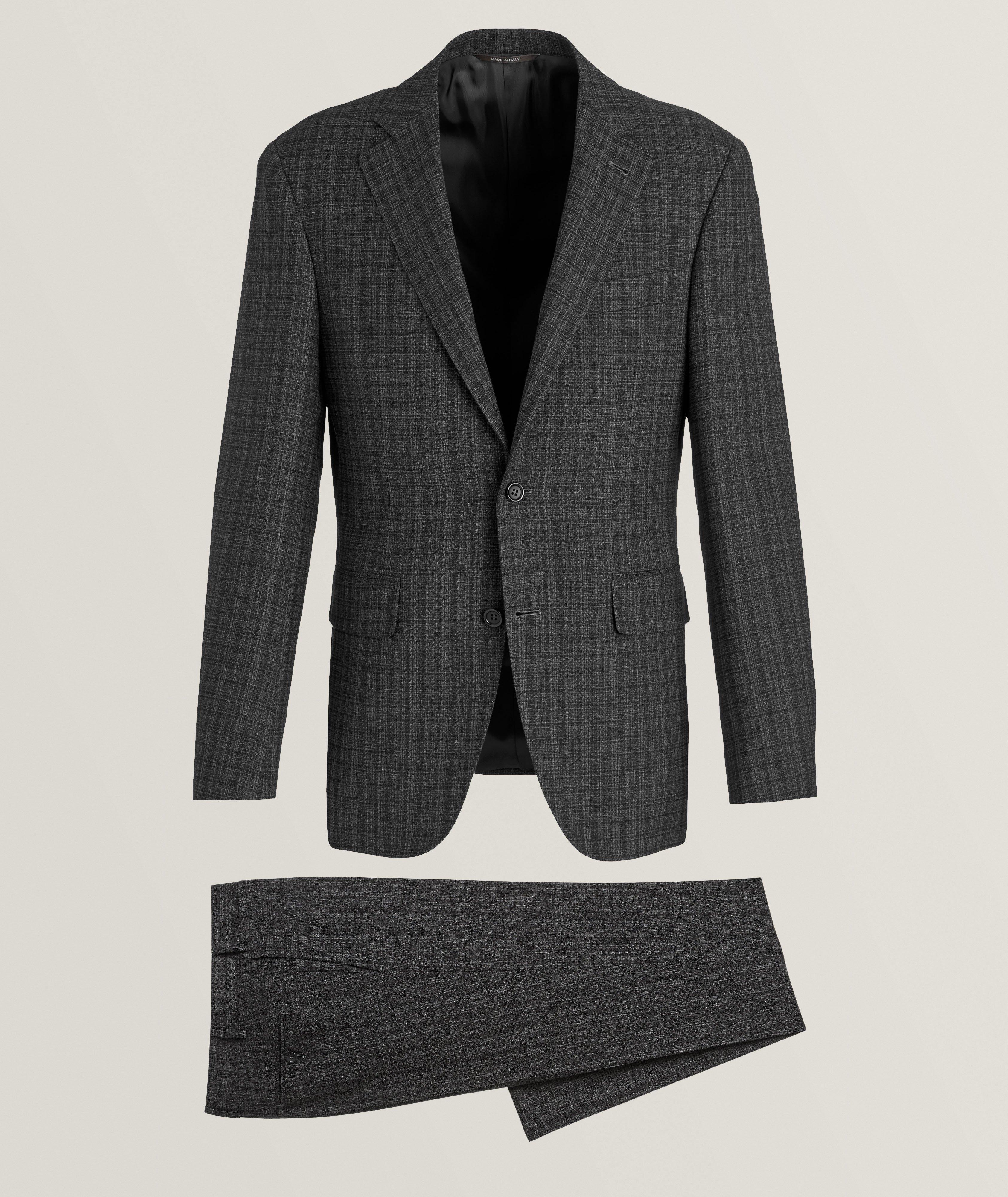 Kei Check Wool Suit image 0