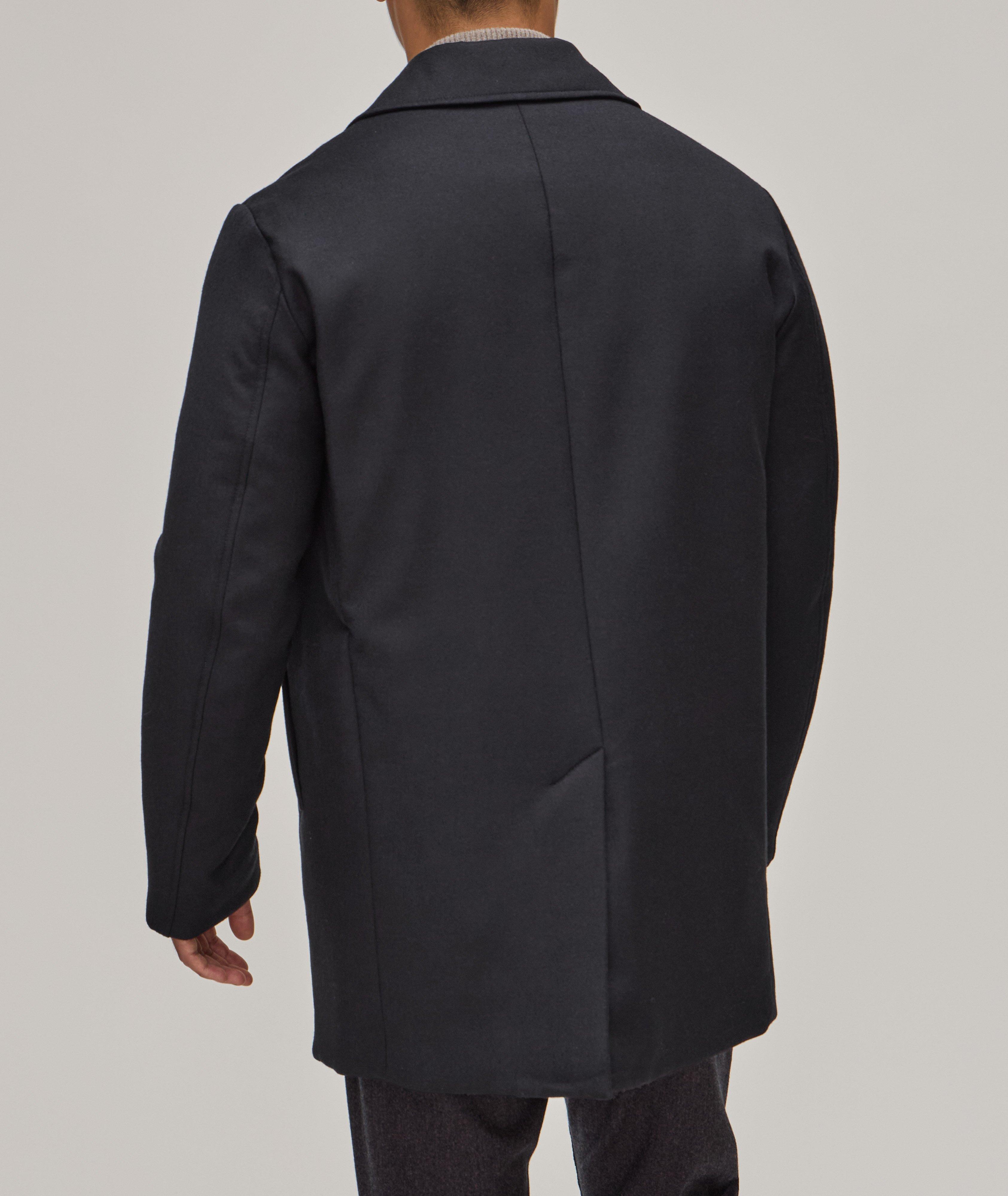 Padded Wool Trench Coat  image 2