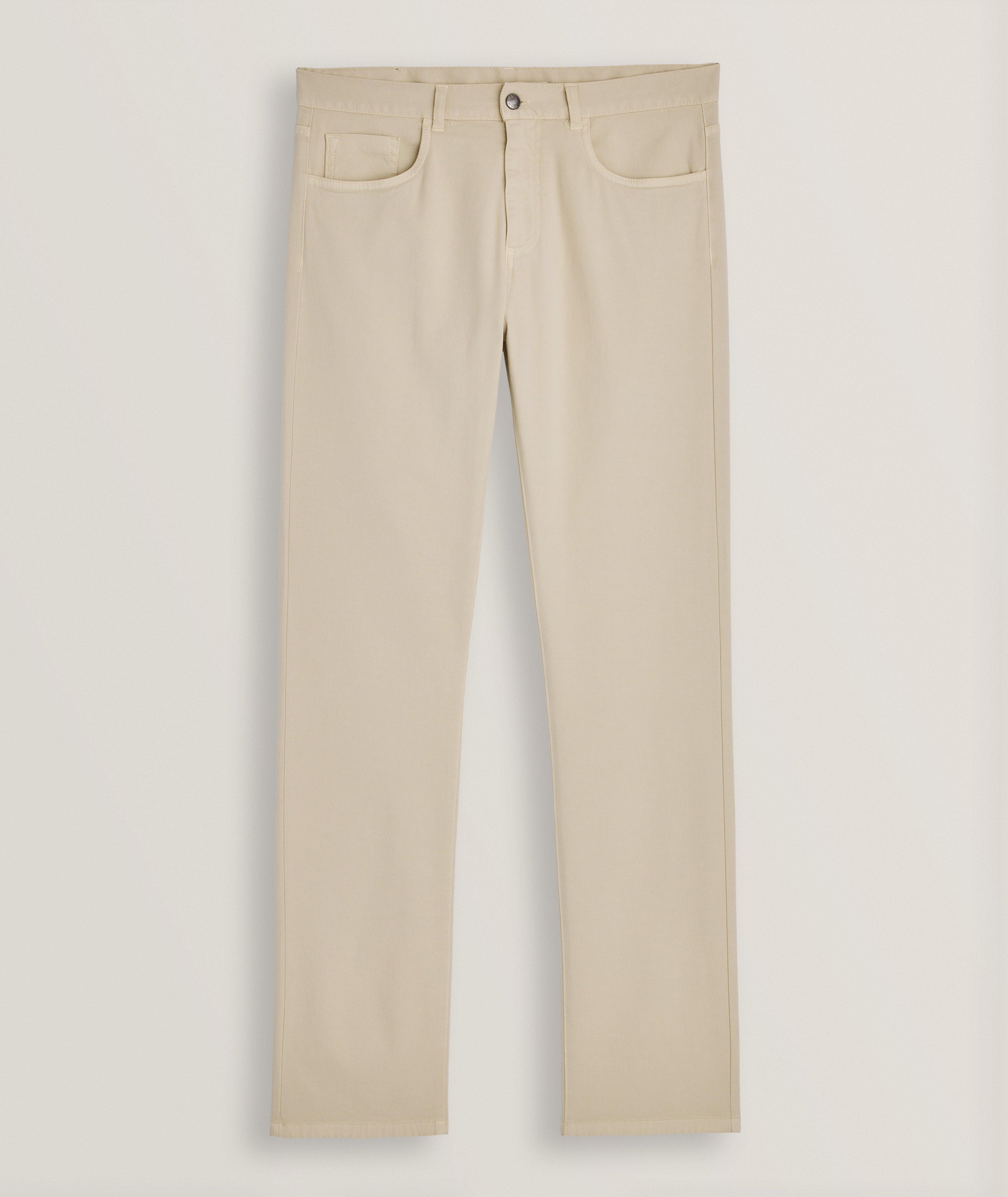 Pantalon en twill de coton image 0