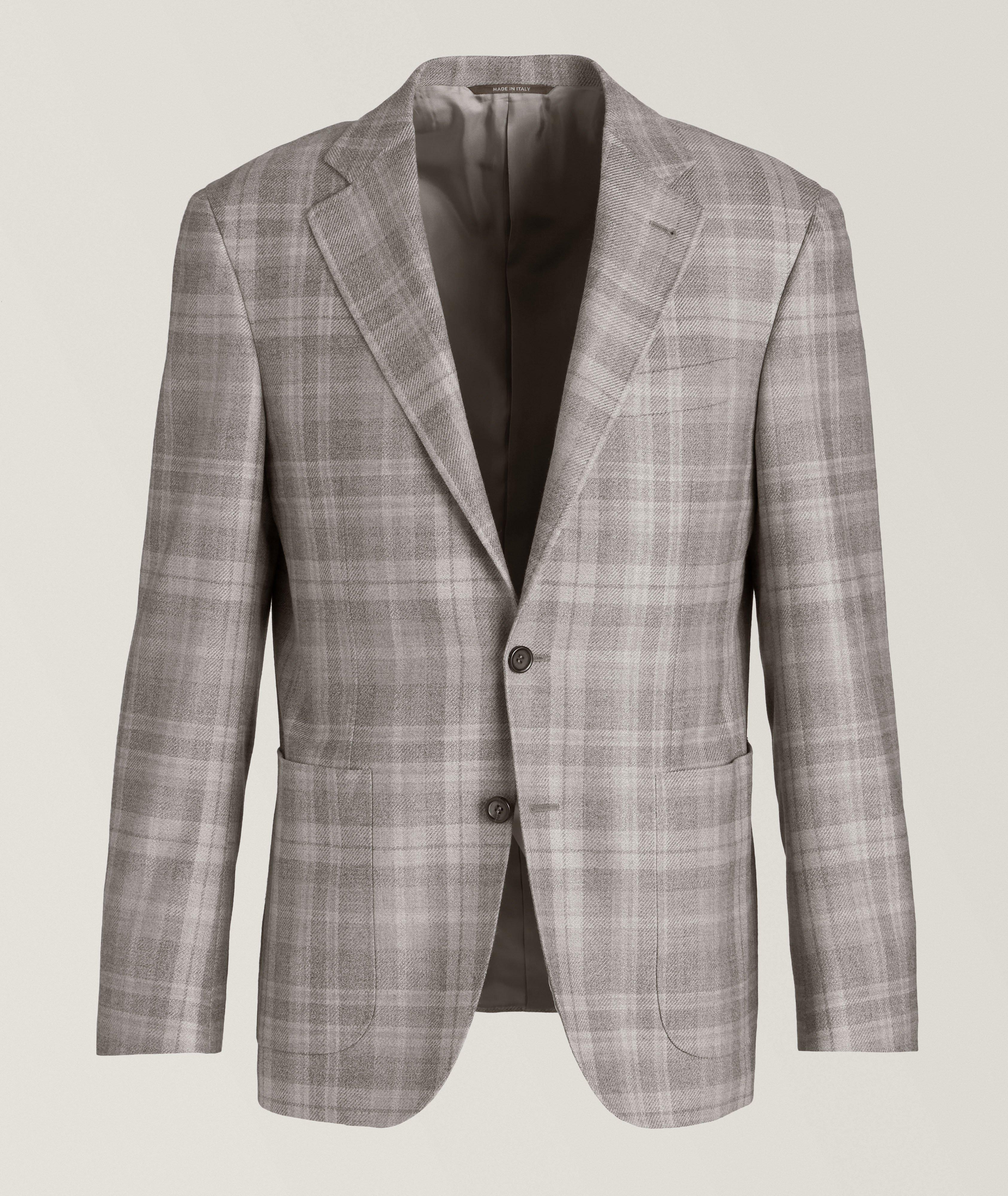 Kei Check Wool Sport Jacket image 0