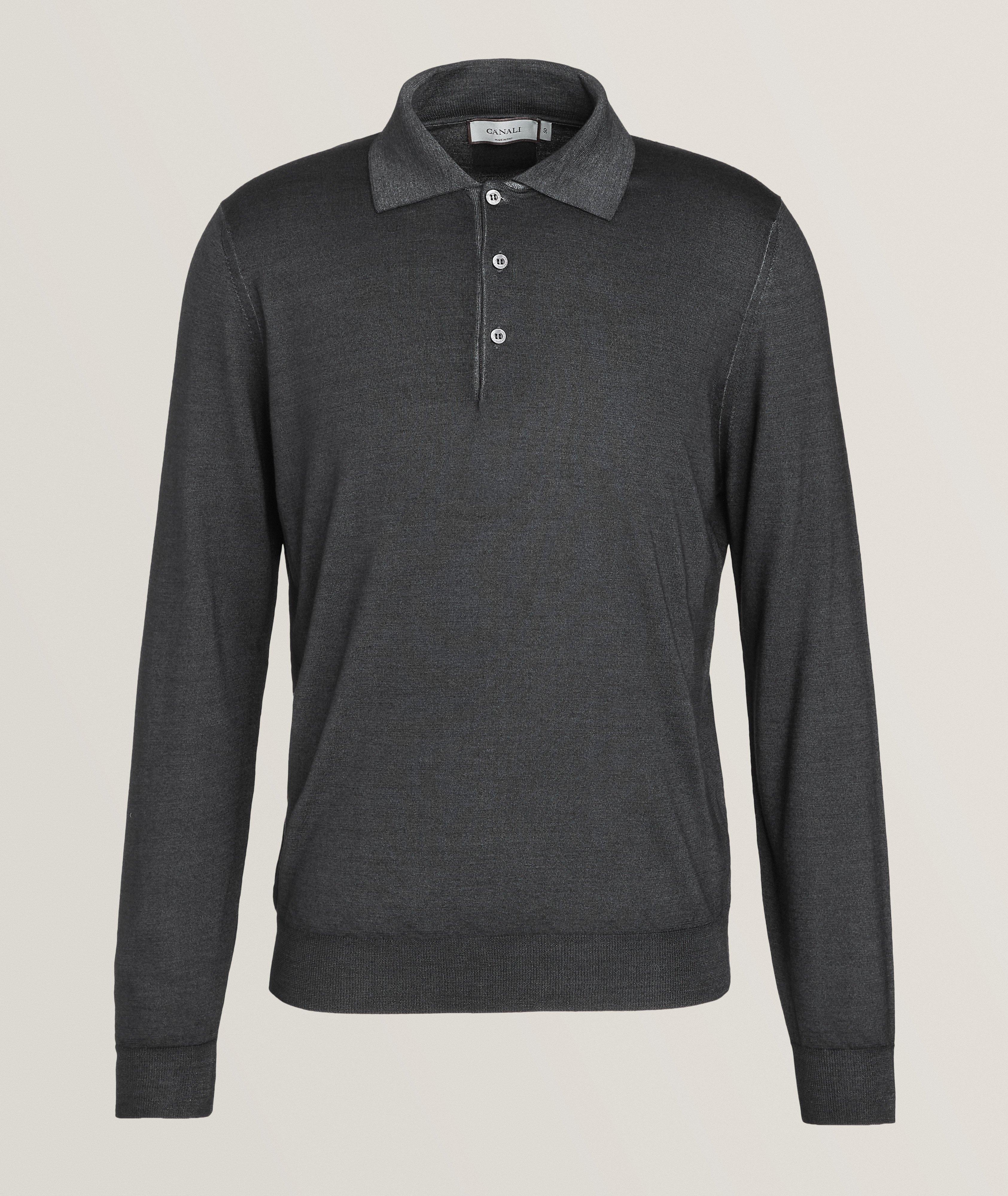 Wool-Silk Knitted Polo image 0