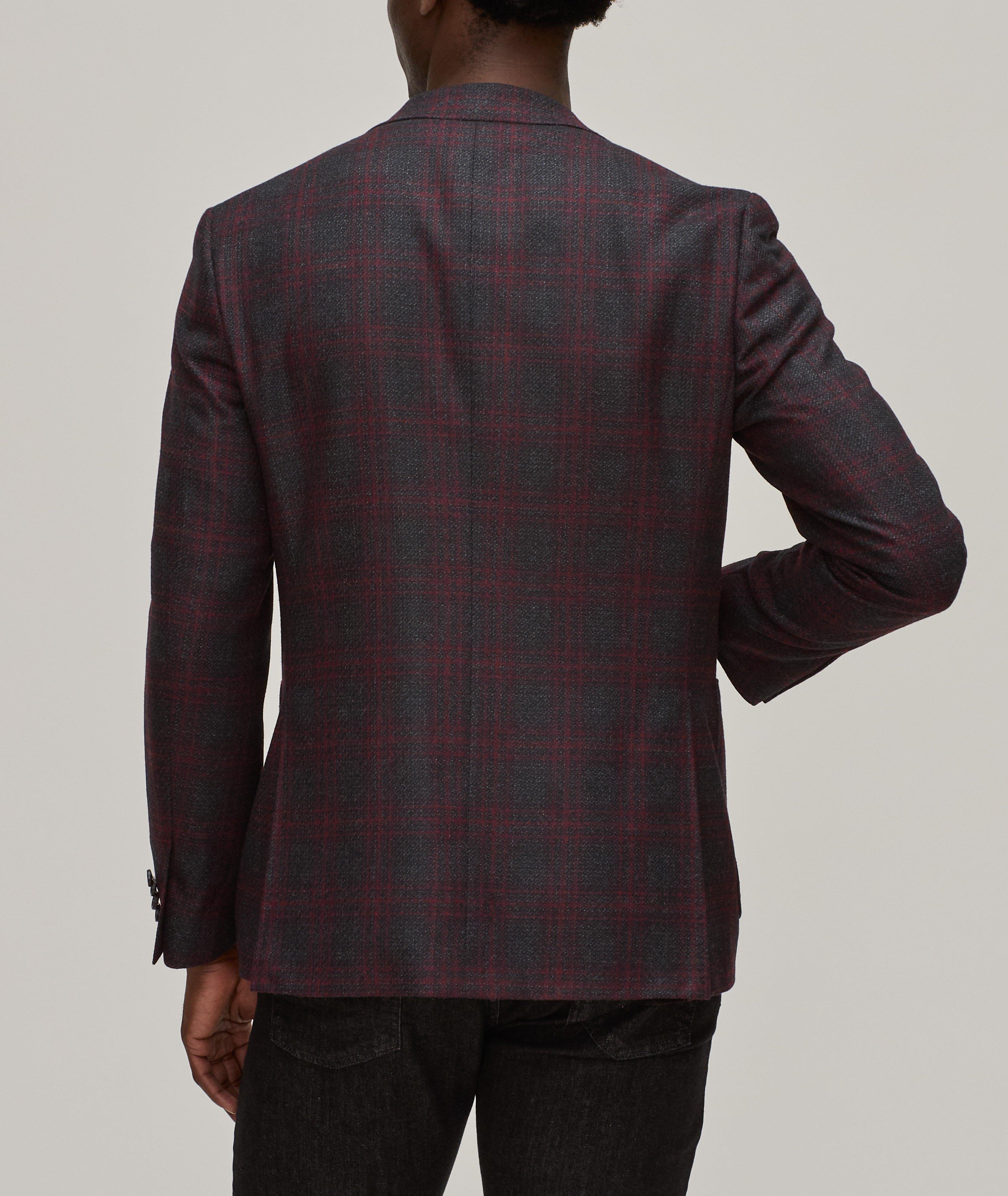 Kei Grid Check Wool Sport Jacket image 2