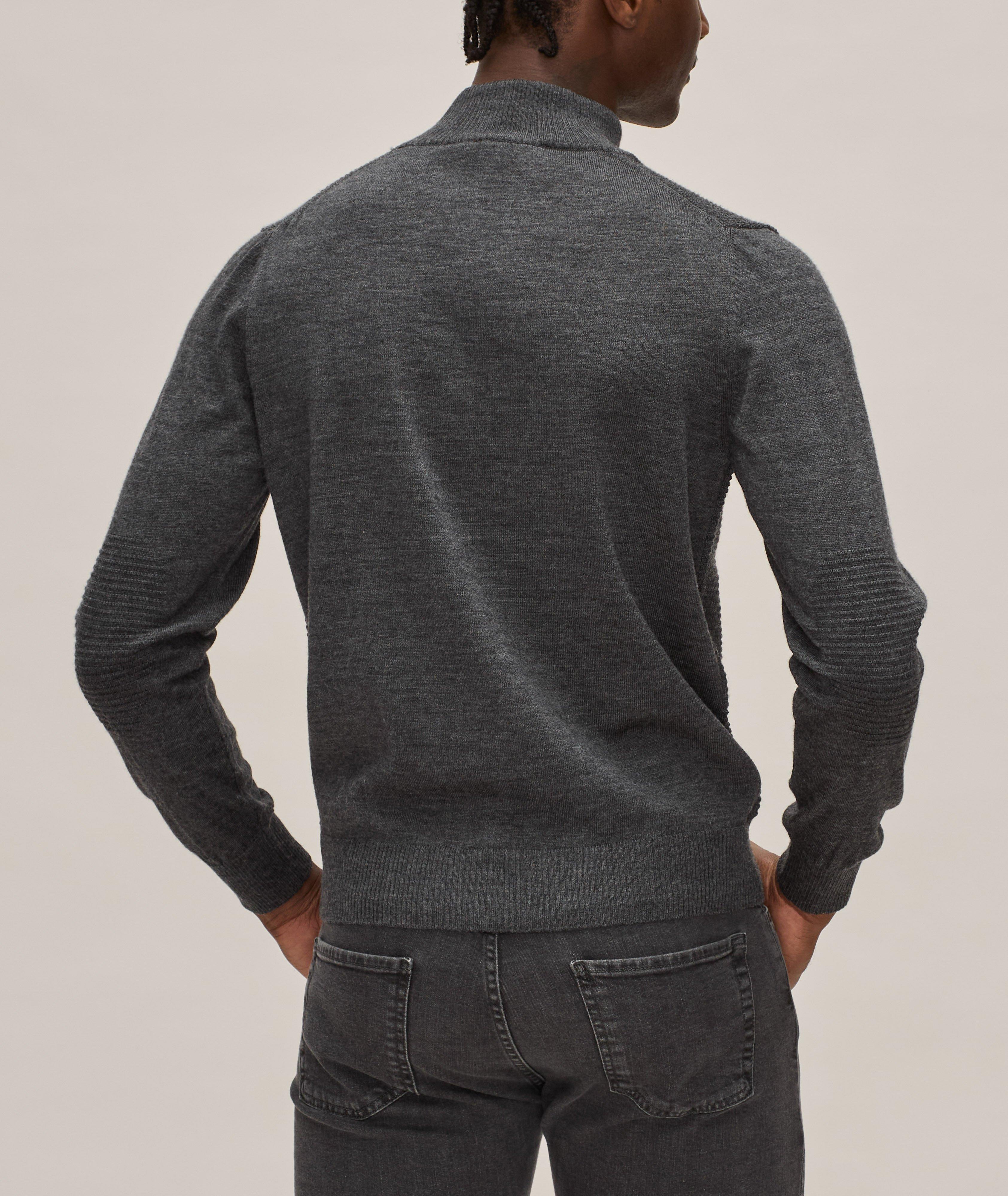 Wool Half-Zip Sweater image 2