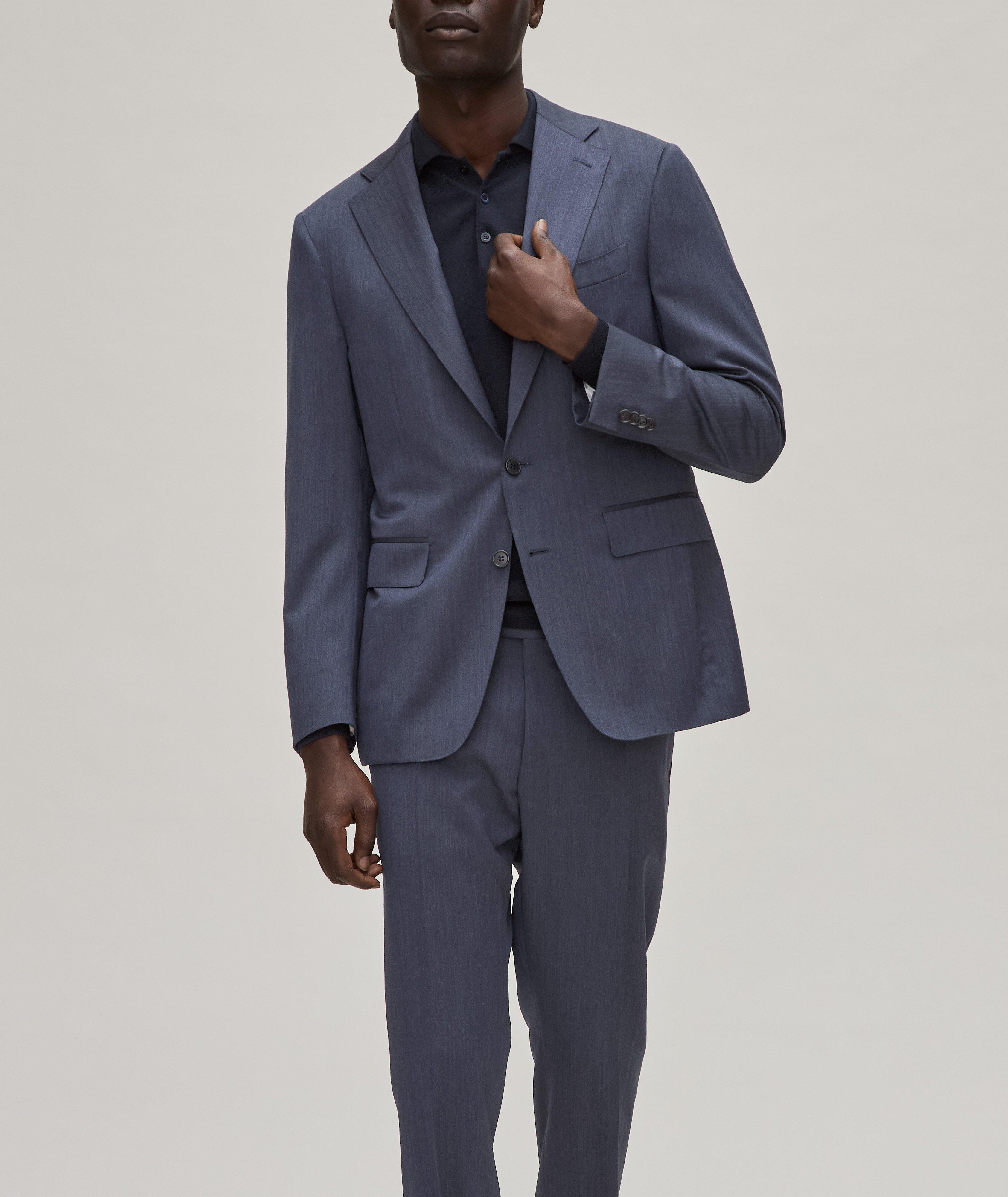 Capri Denim-Effect Wool Suit  image 1