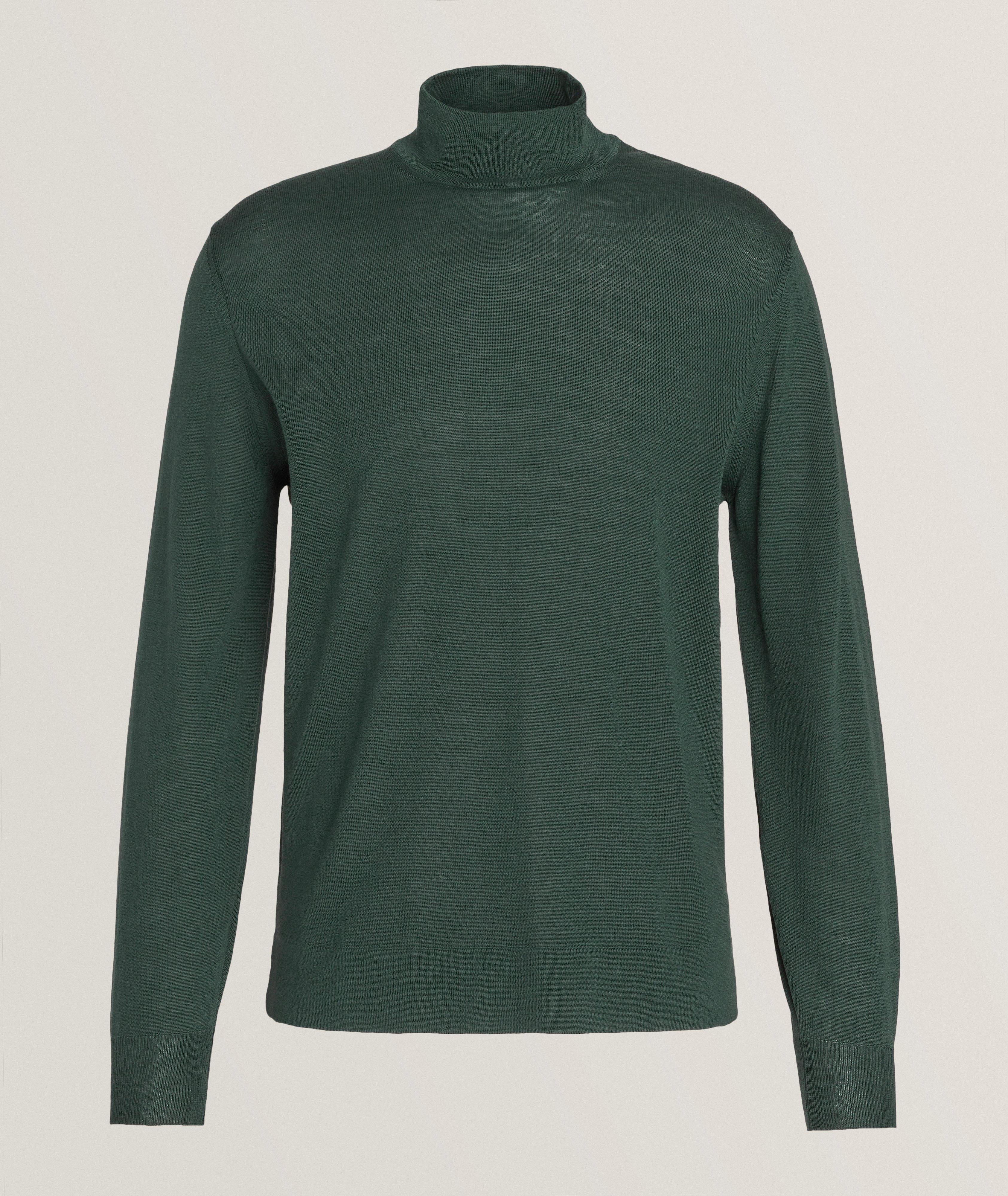 Merino Wool Mock Neck Sweater image 0