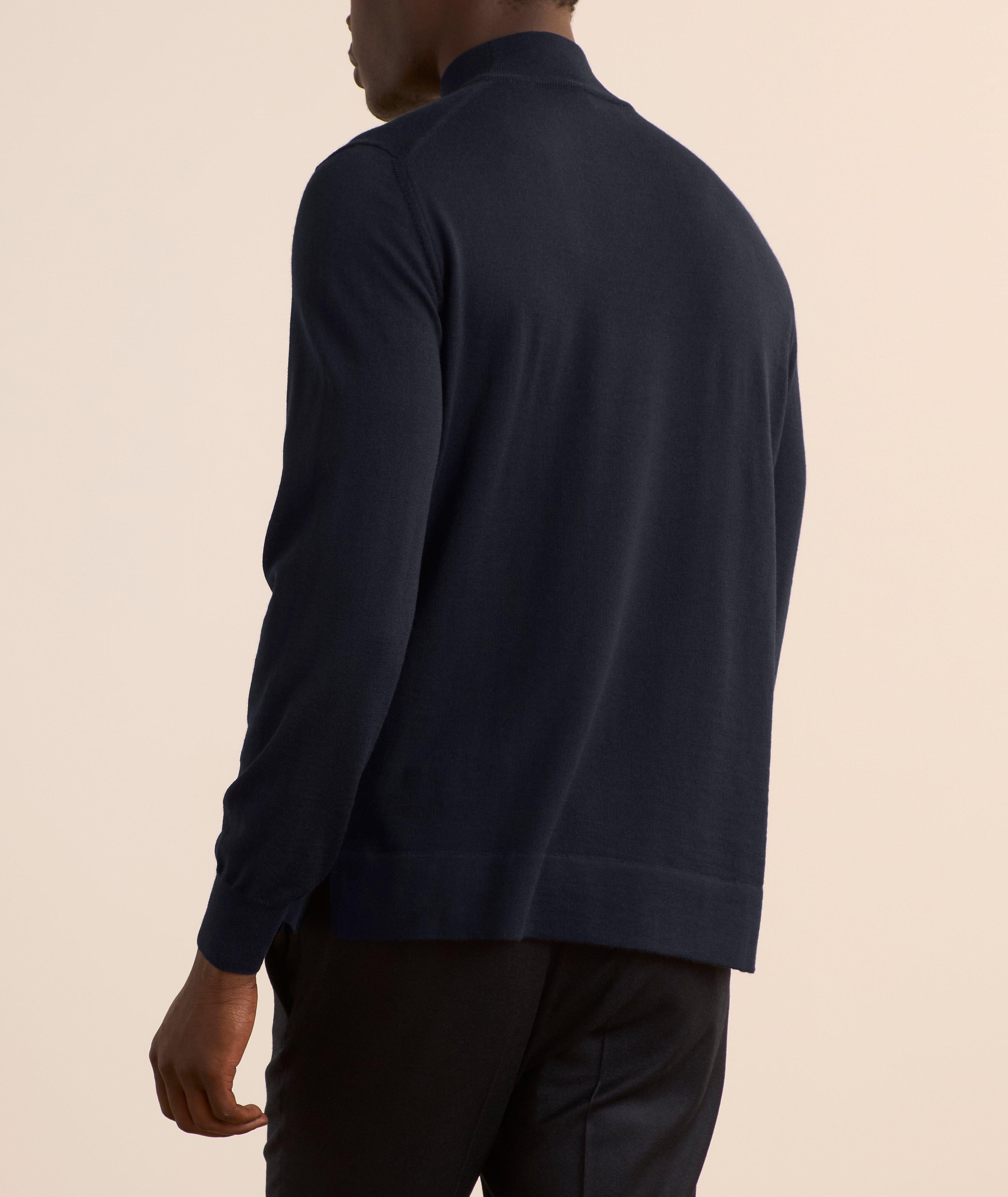 Merino Wool Mockneck Sweater  image 2