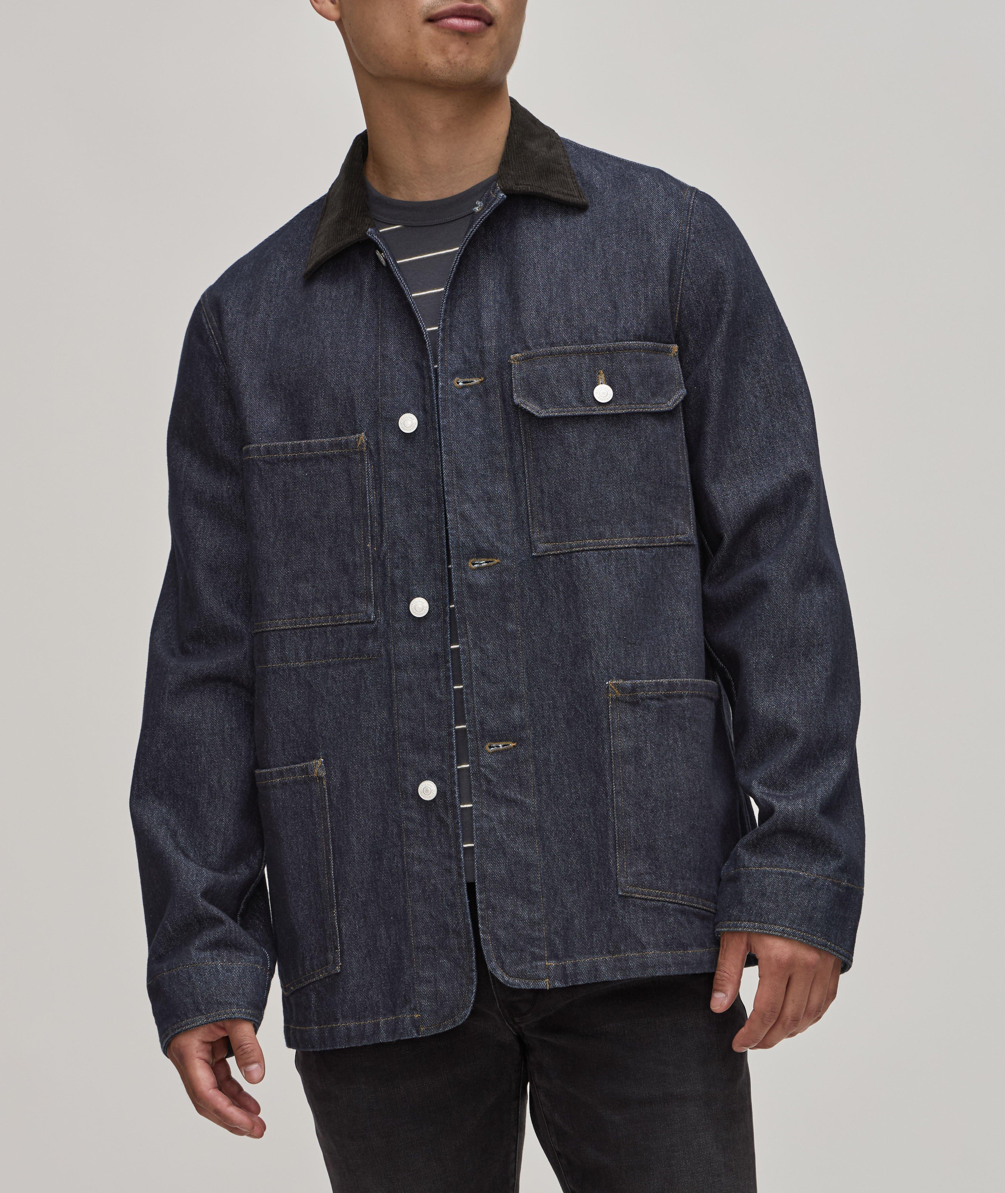 Curtis Cotton Denim Chore Jacket image 1