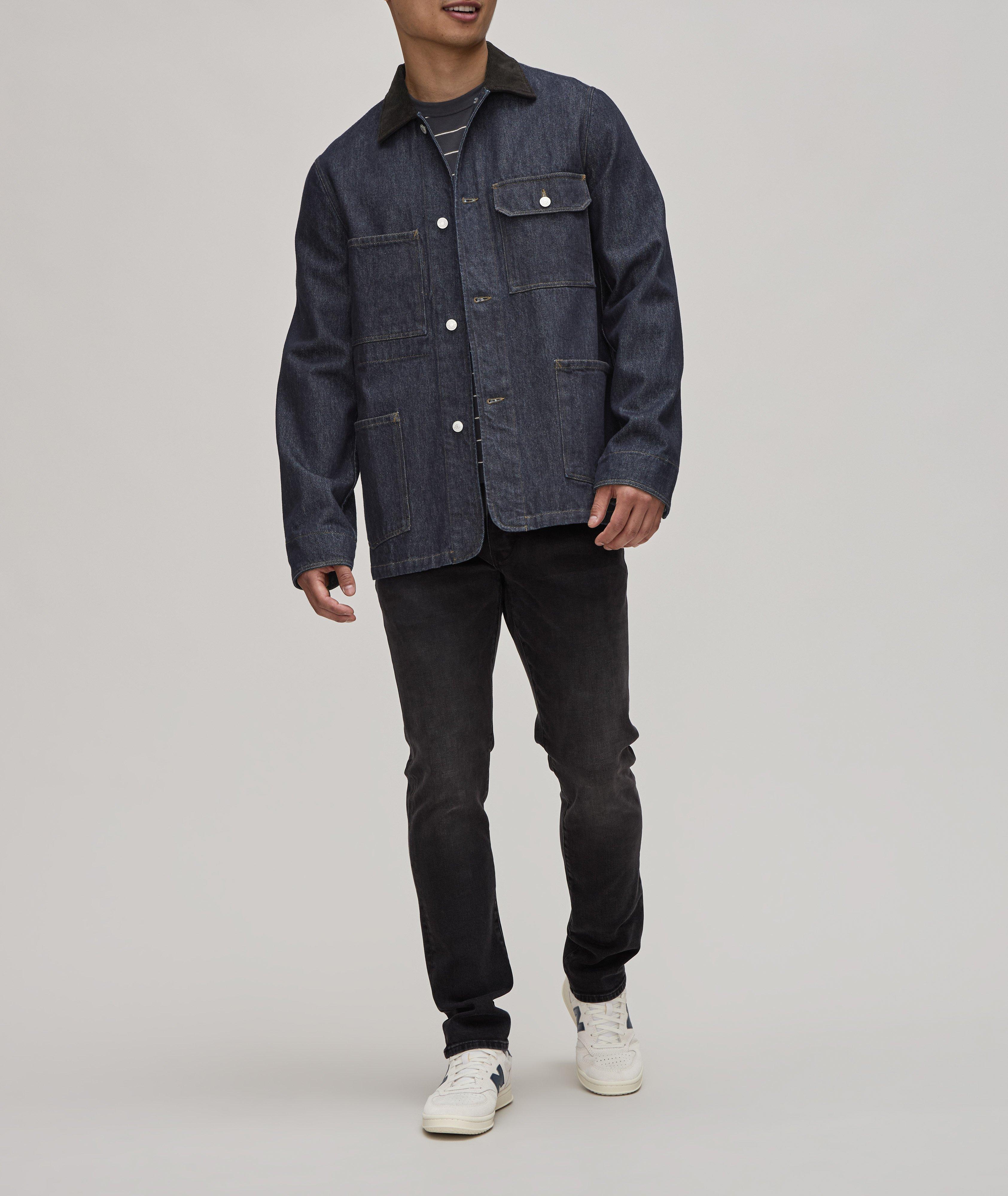 Curtis Cotton Denim Chore Jacket image 3