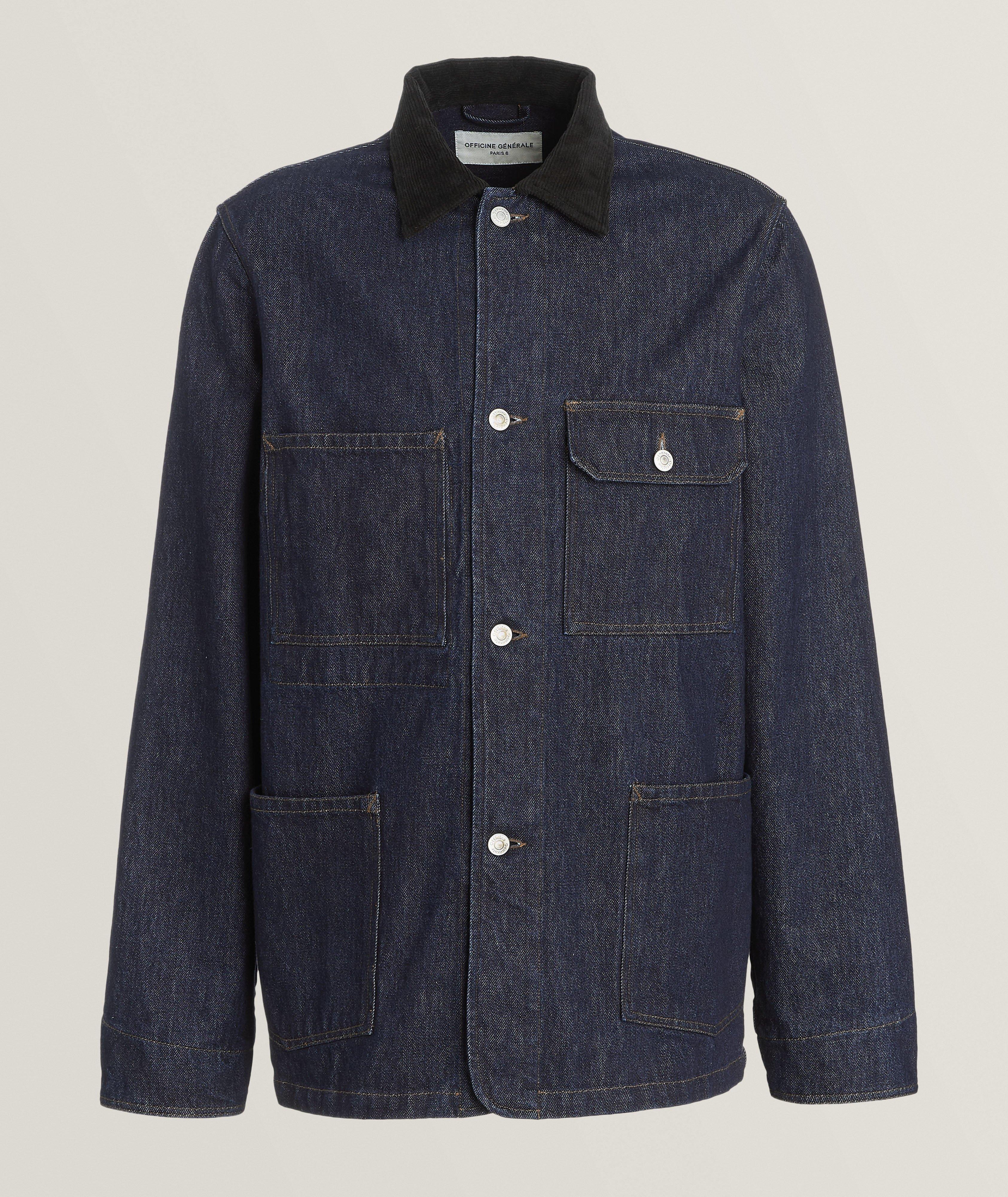 Curtis Cotton Denim Chore Jacket image 0