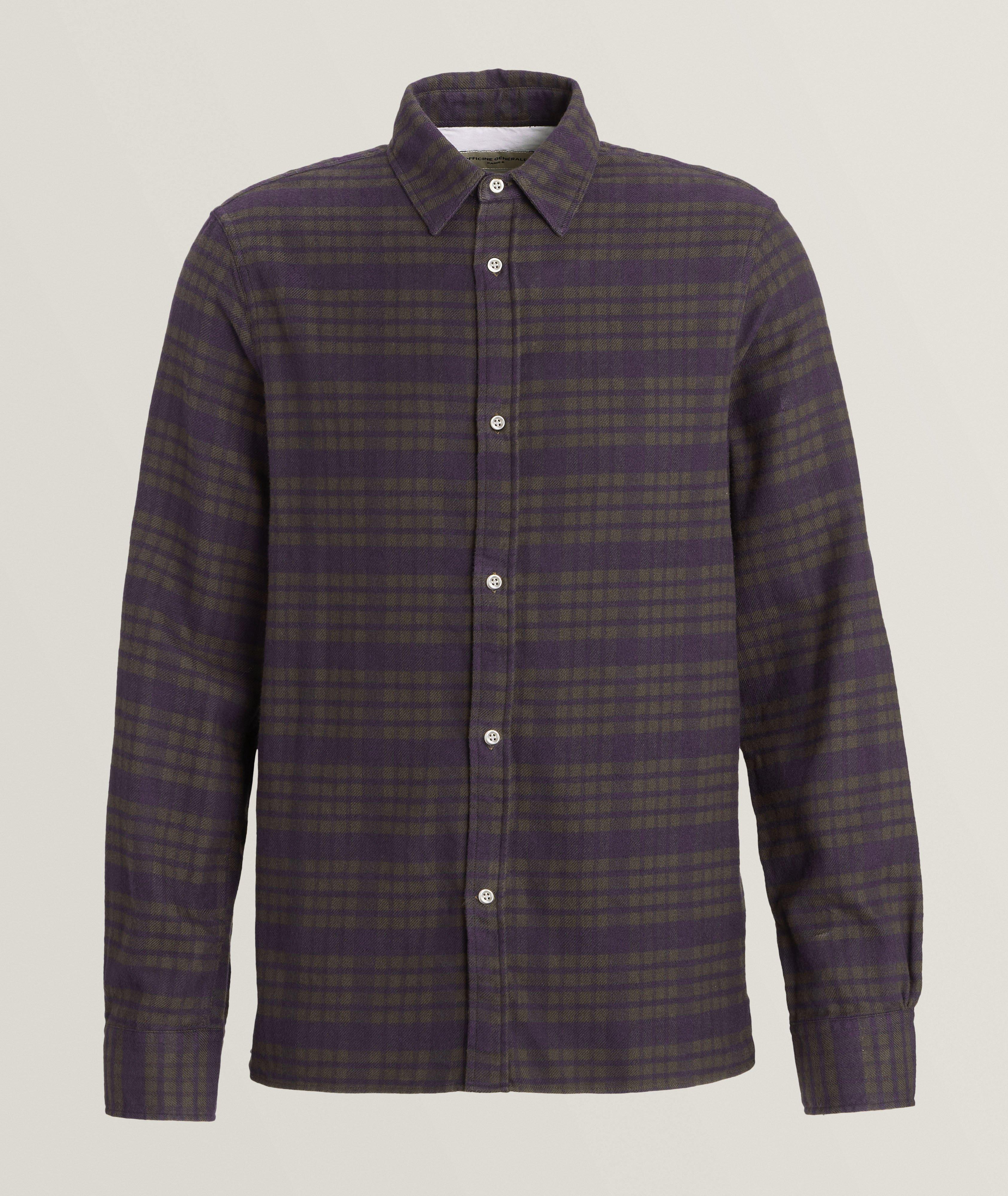 Alex Slim-Fit Cotton Shirt  image 0