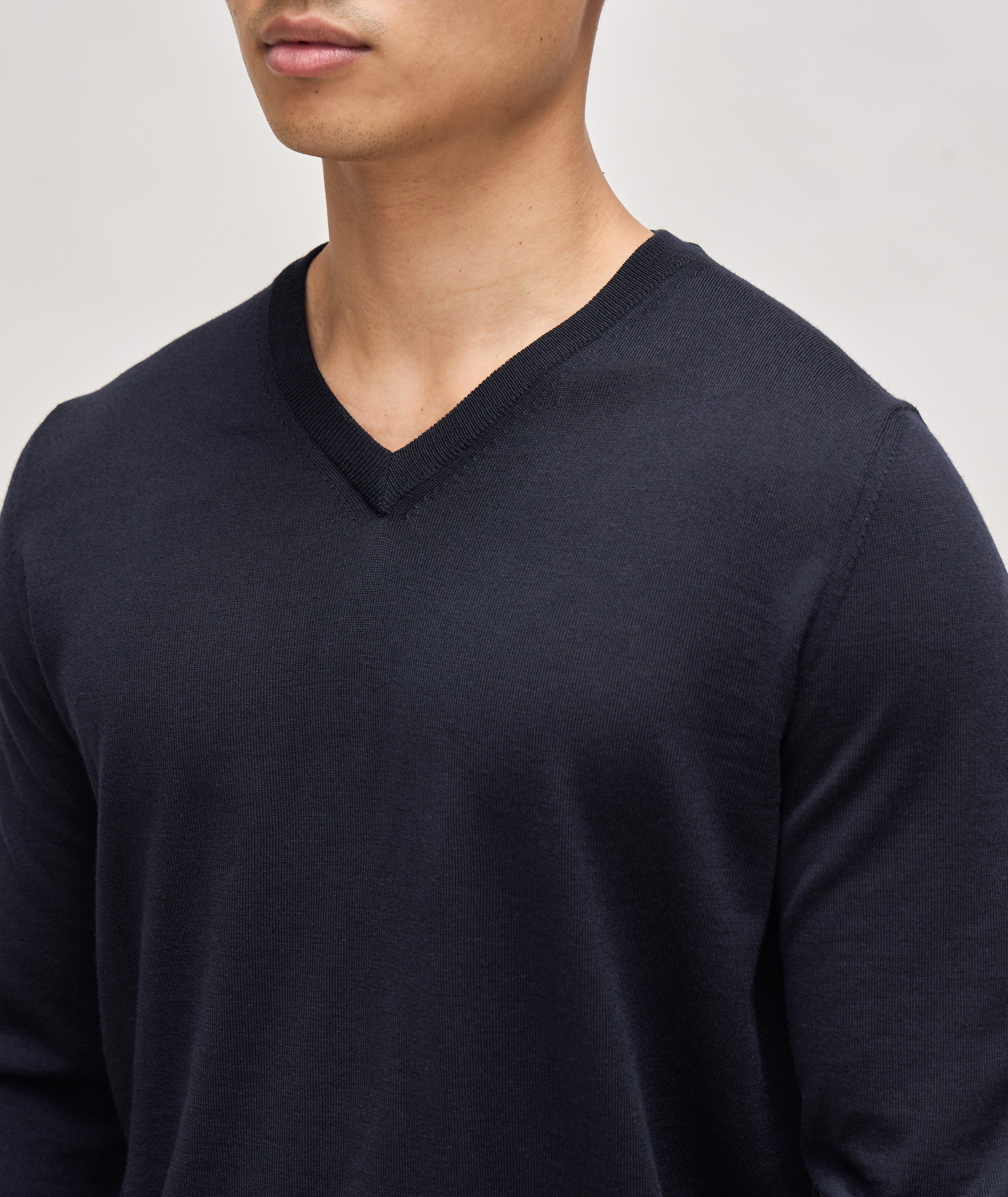 V-Neck Merino Wool Sweater image 3