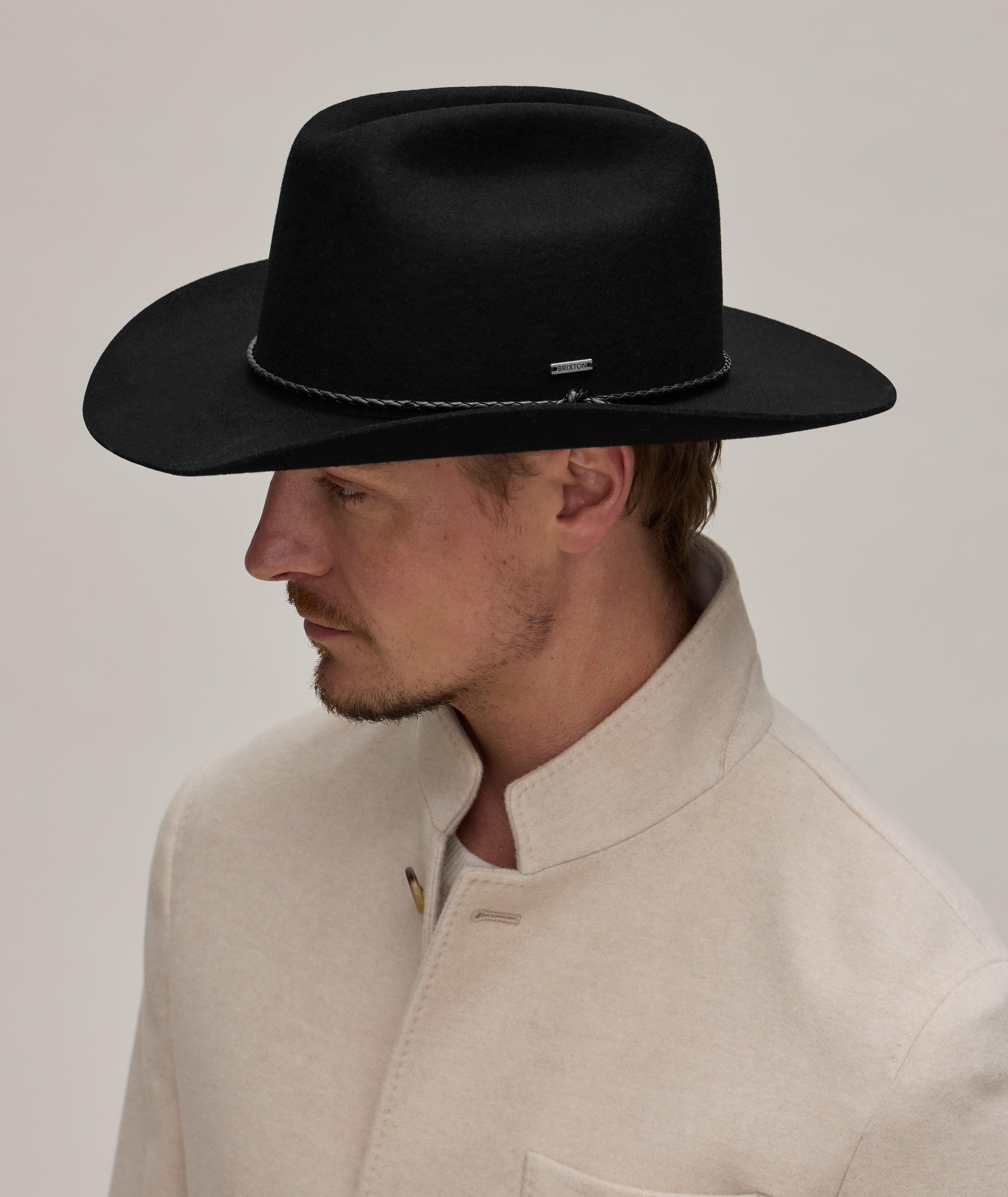 Chapeau de cowboy en laine image 3