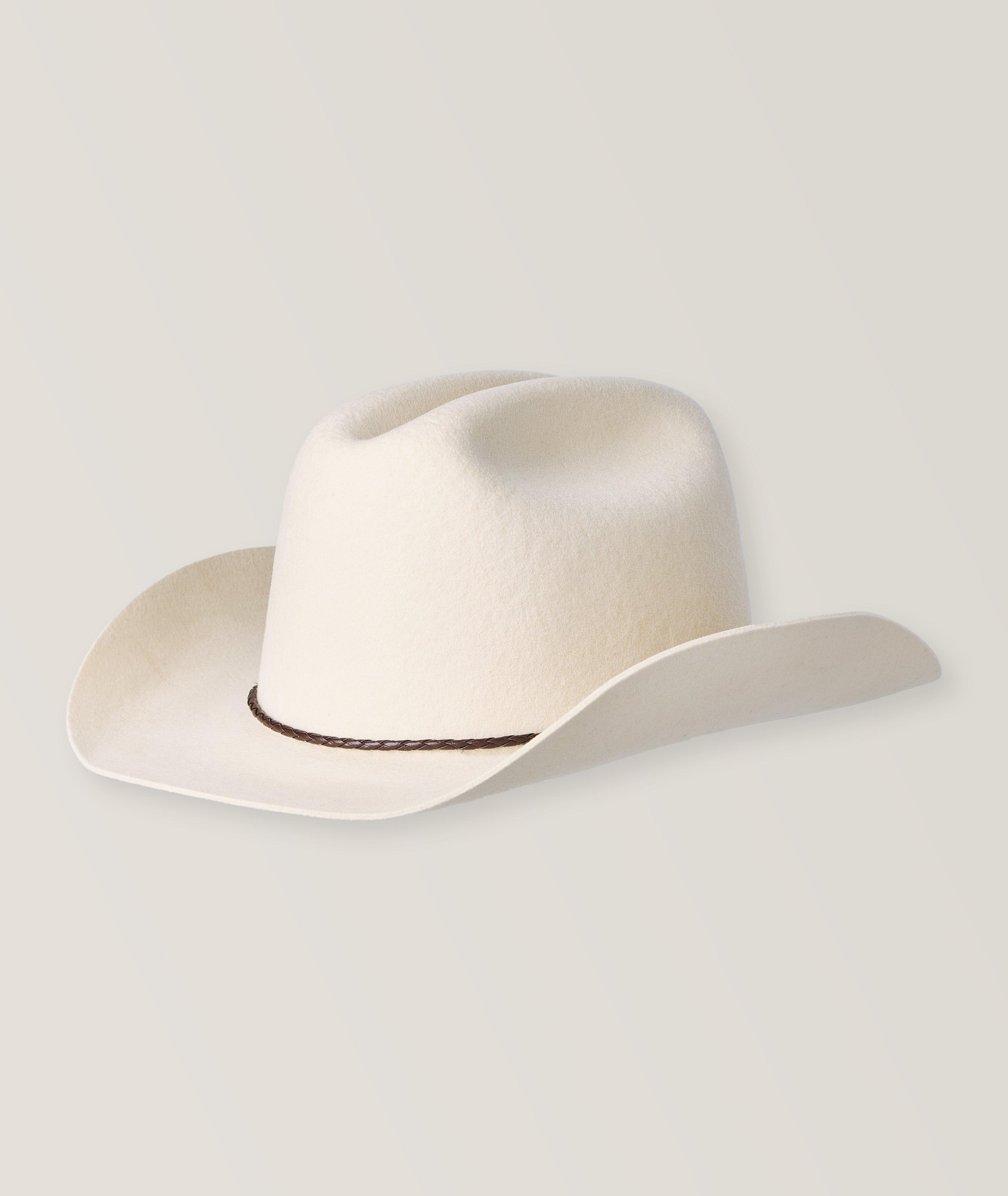 Chapeau de cowboy en laine image 0