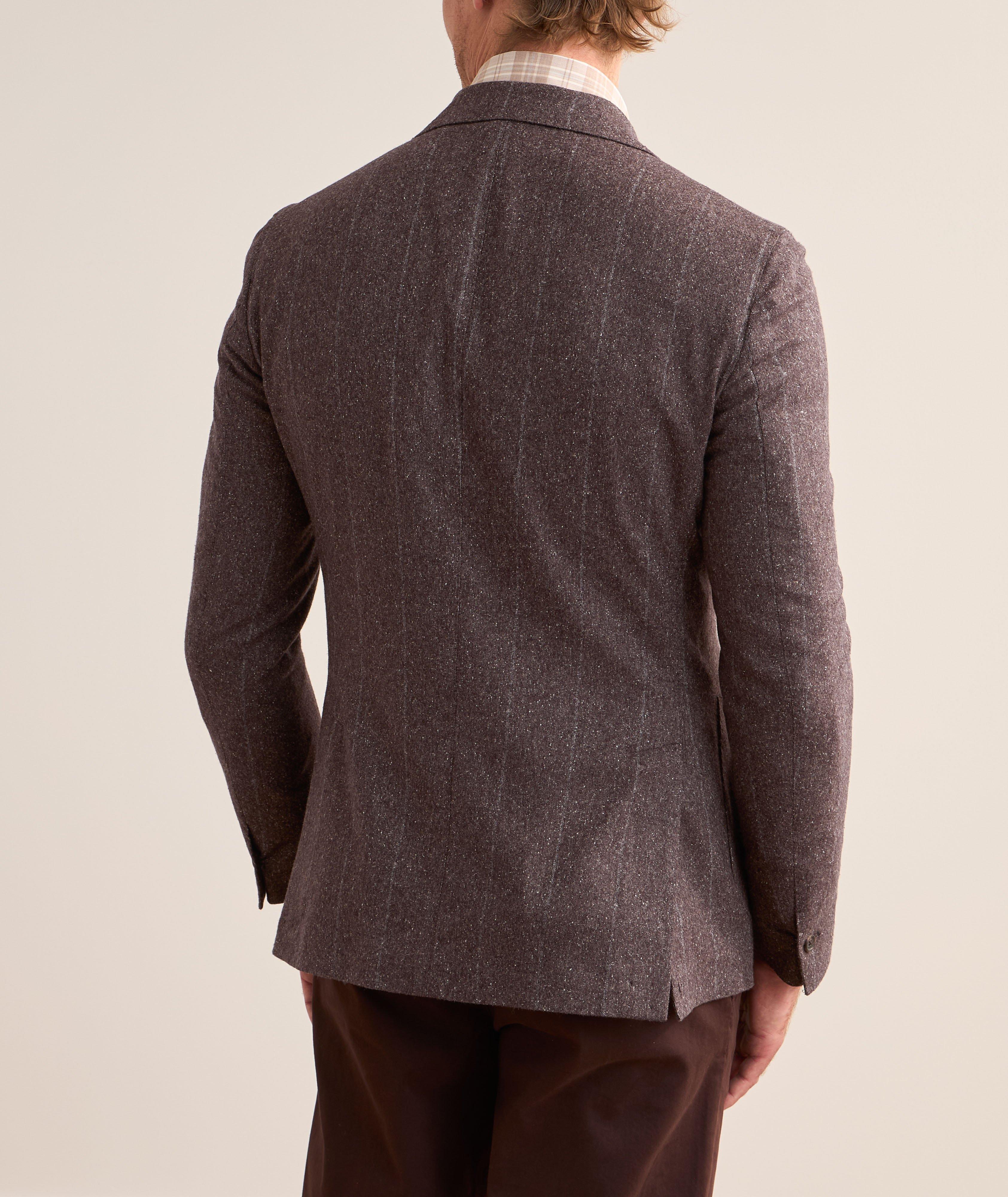 Pinstripe Silk-Blend Sport Jacket  image 2