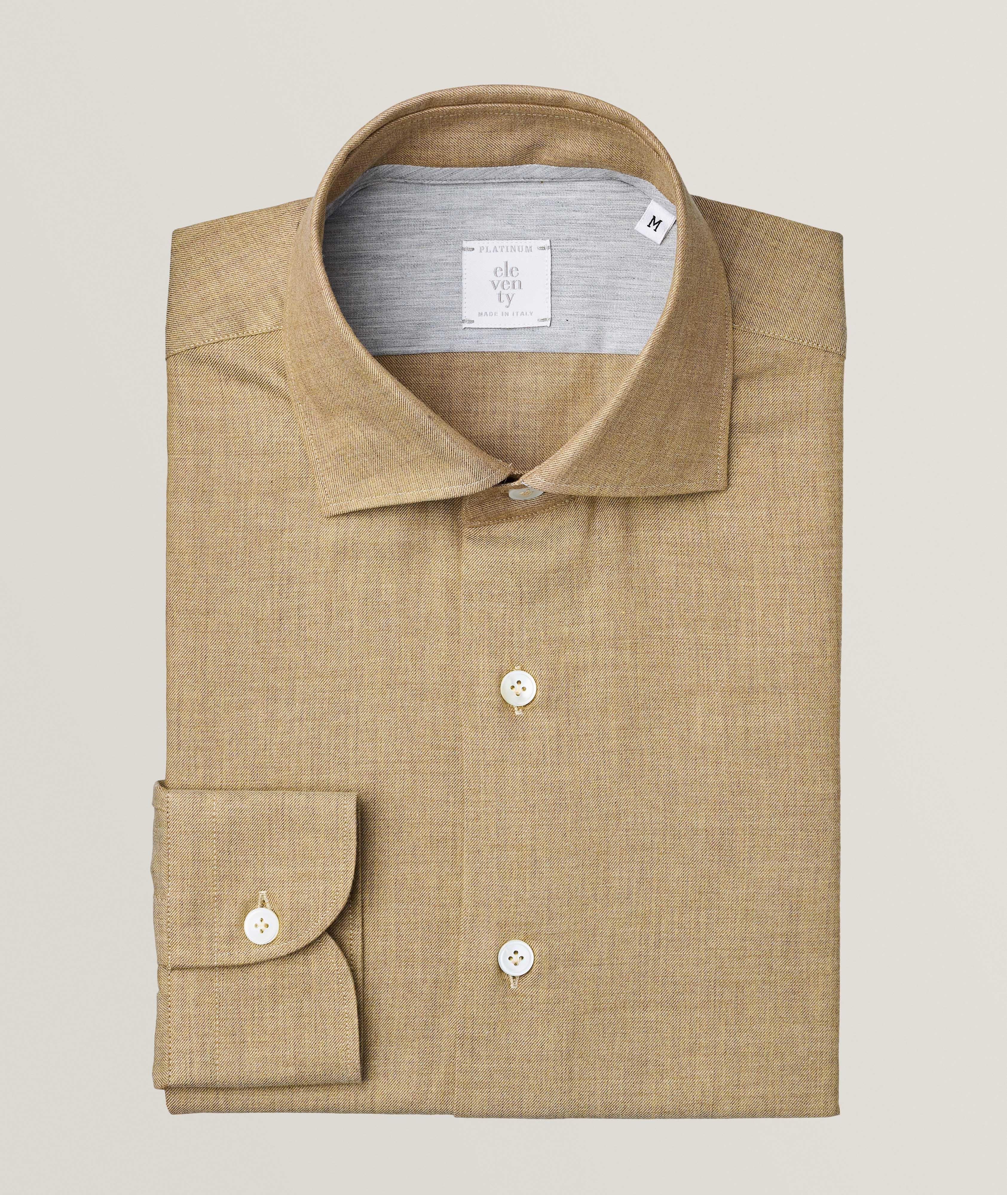 Mélange Cotton Sport Shirt  image 0