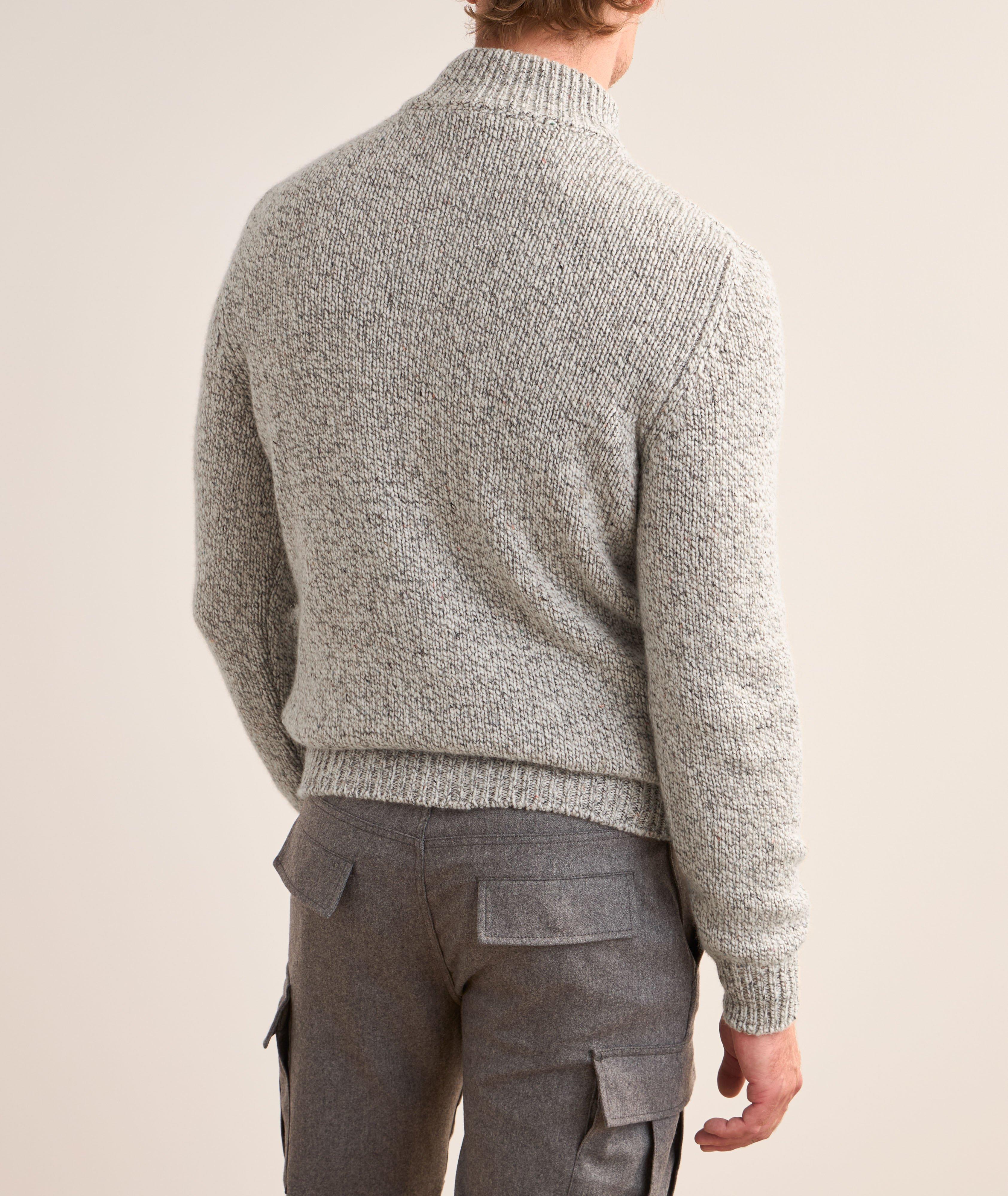 Cashmere Quarter-Zip Sweater  image 2