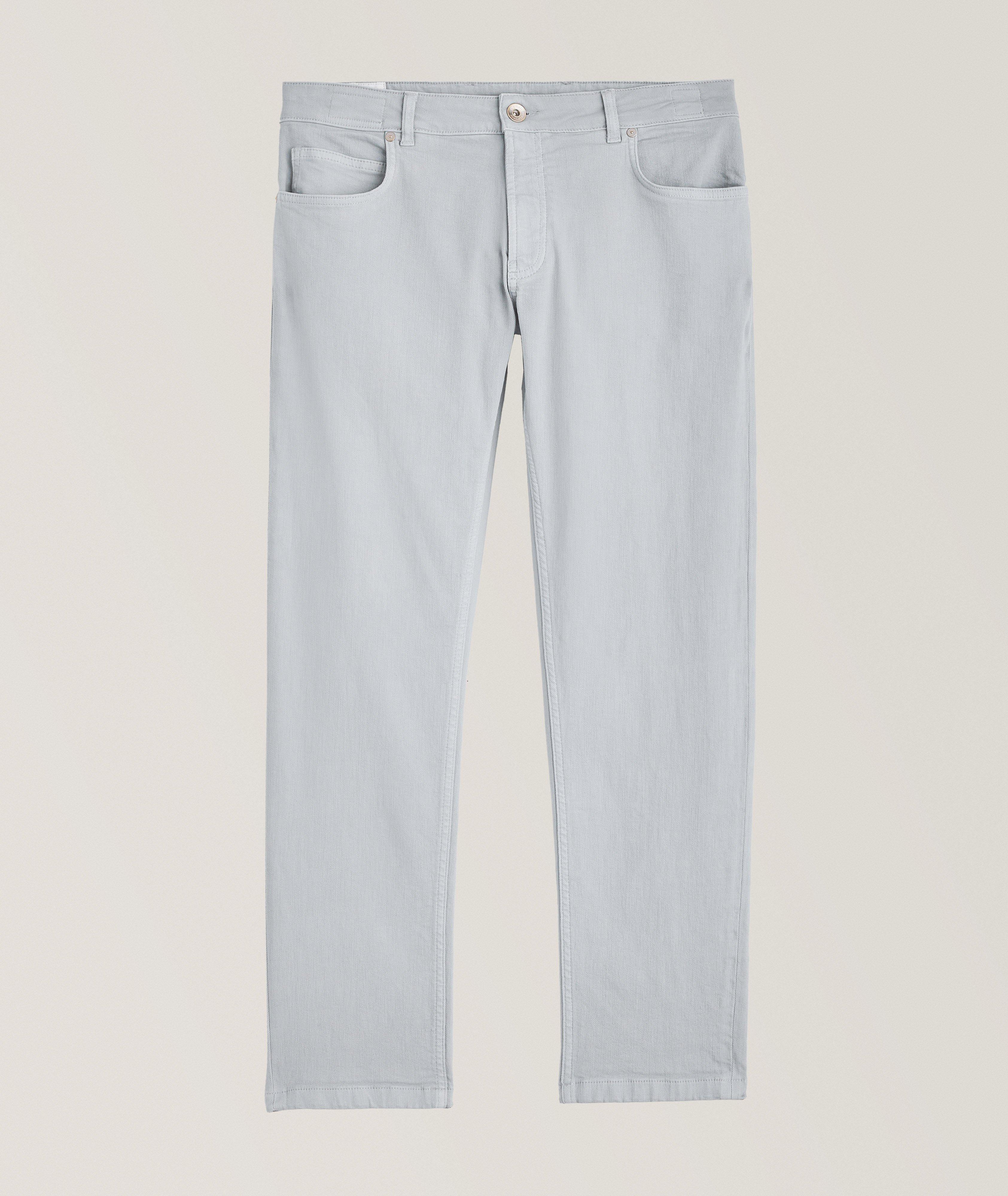 Stretch-Cotton Pants