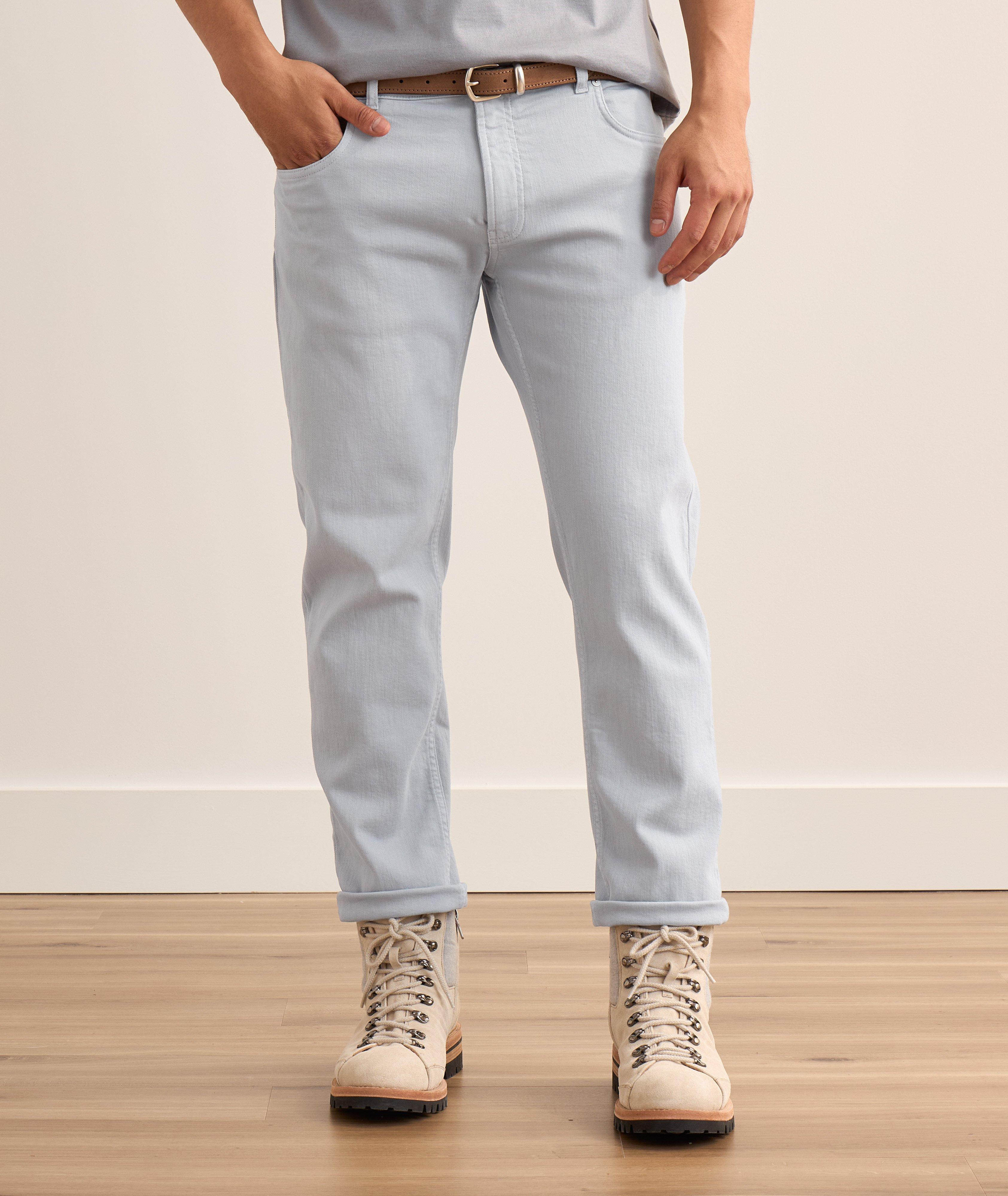 Stretch-Cotton Pants  image 1