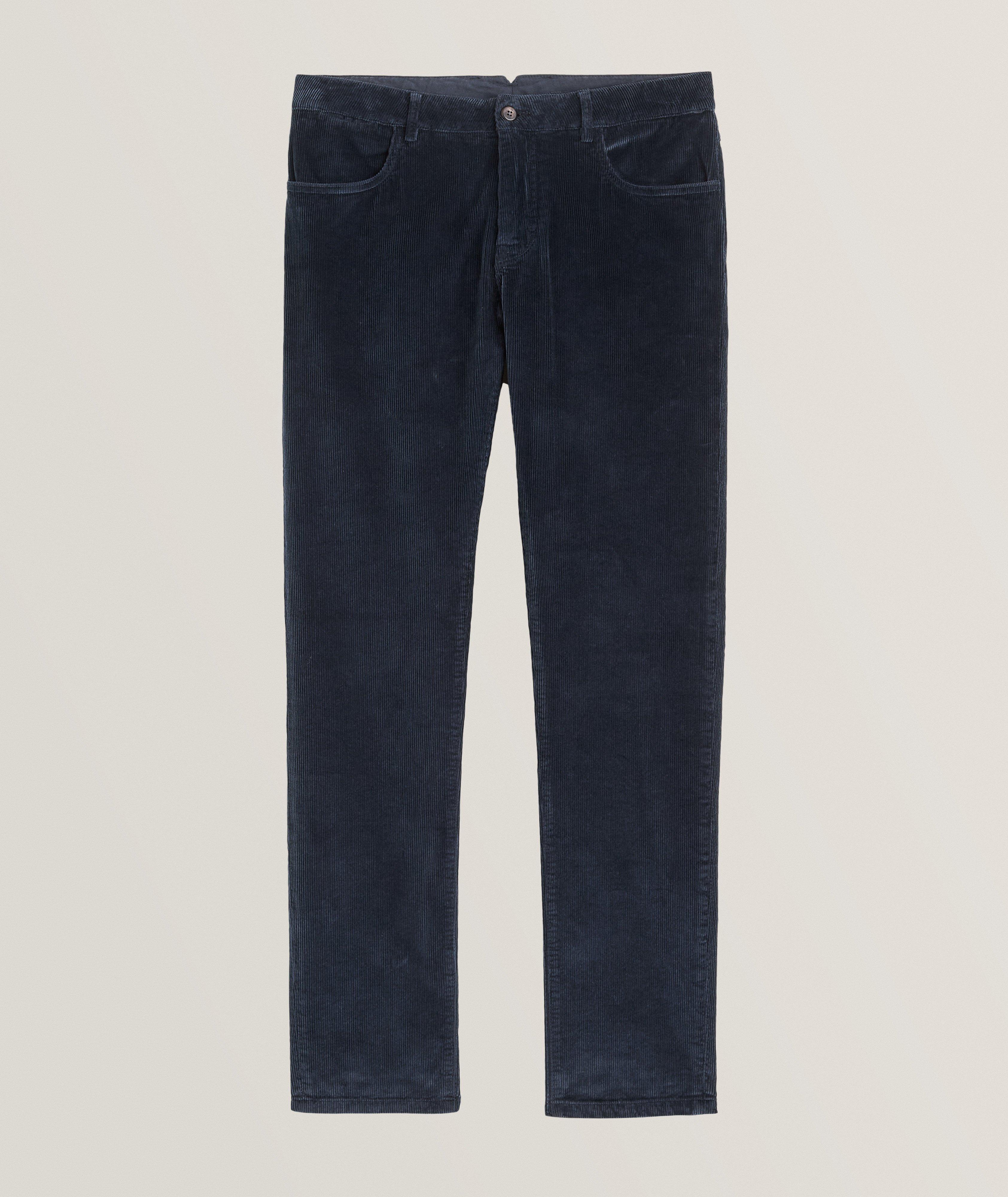 Corduroy Stretch-Cotton Pants image 0