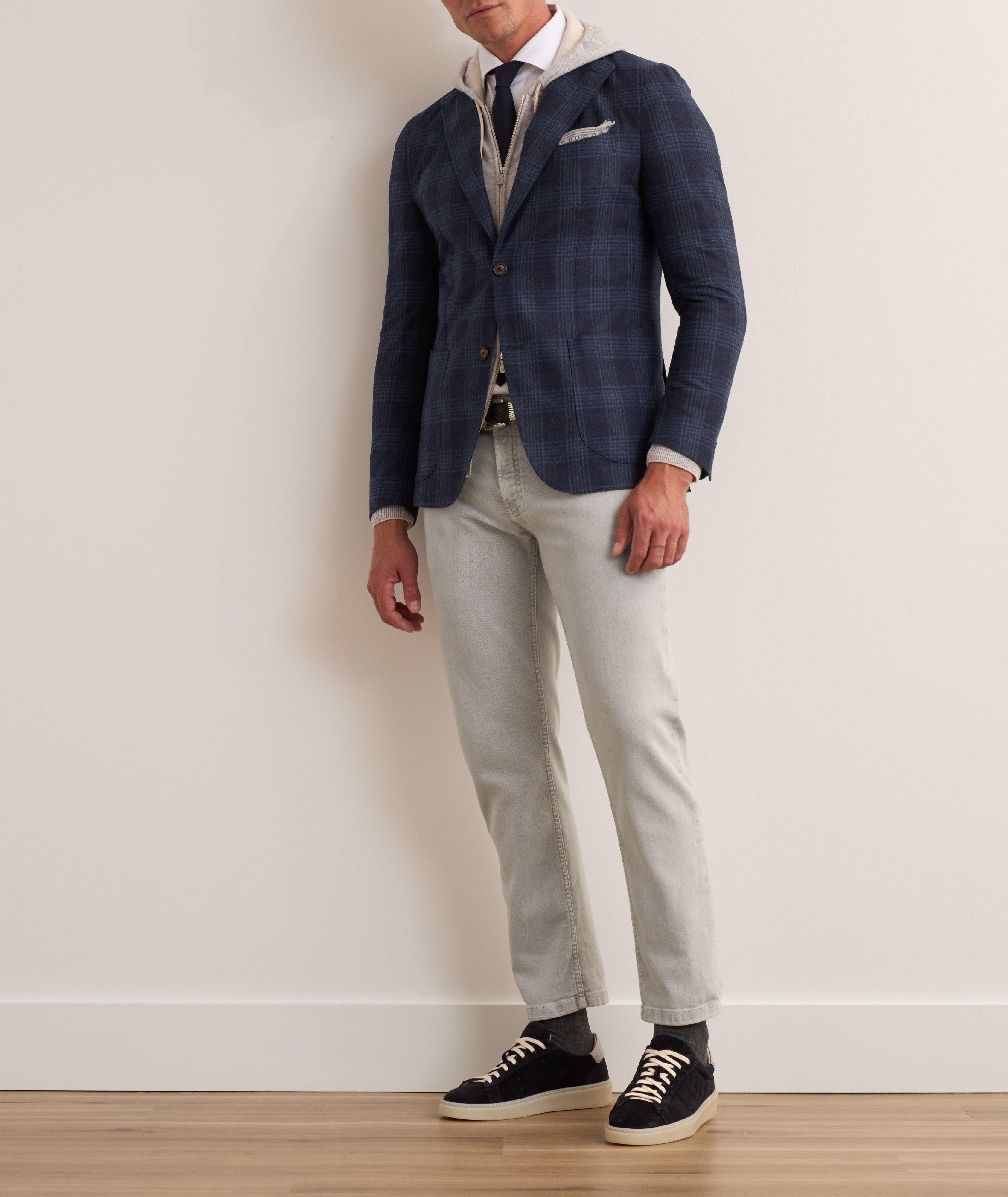 Pantalon en coton extensible image 3