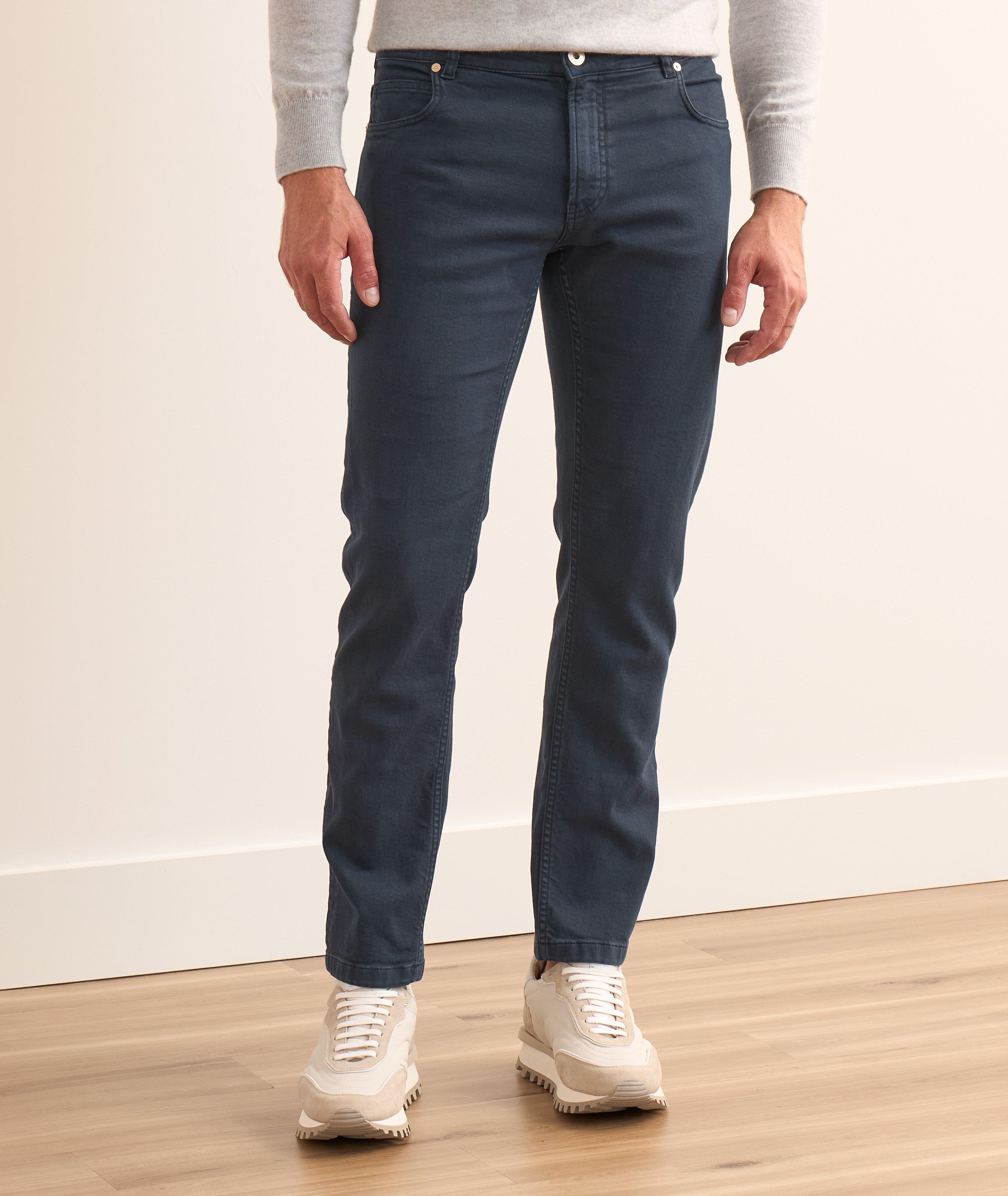 Stretch-Cotton Pants image 1