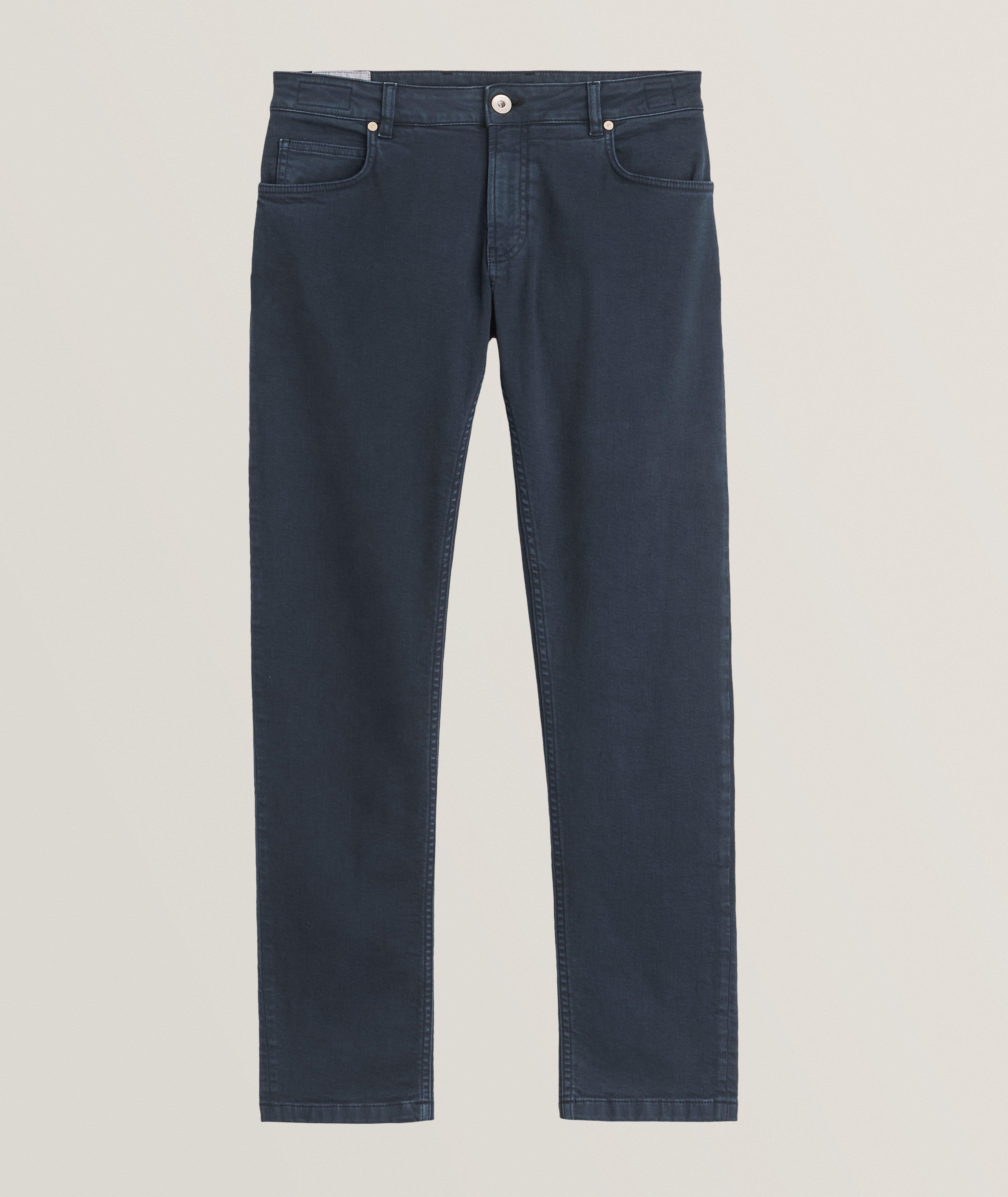 Stretch-Cotton Pants image 0