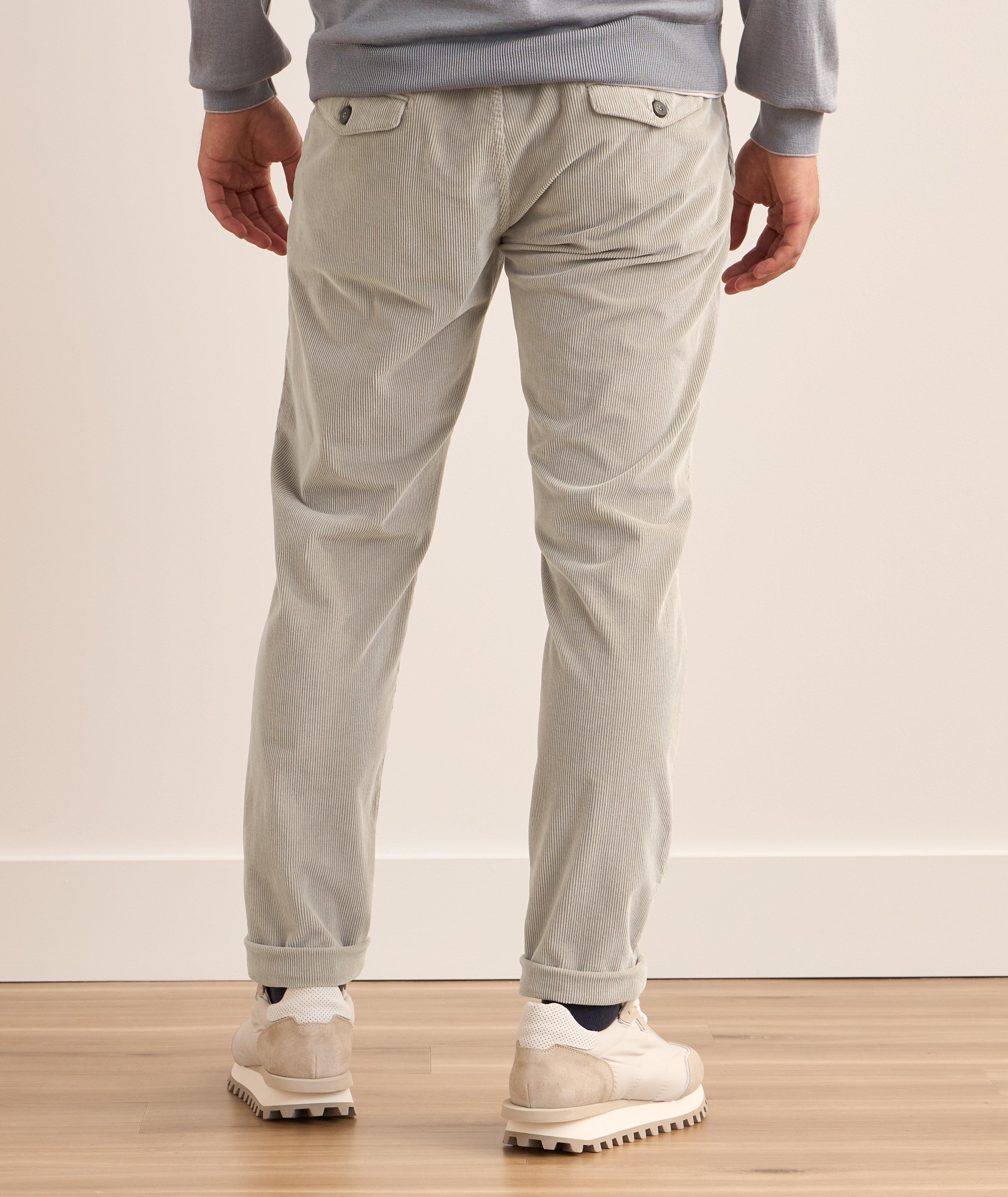 Drawstring Corduroy Pants  image 2