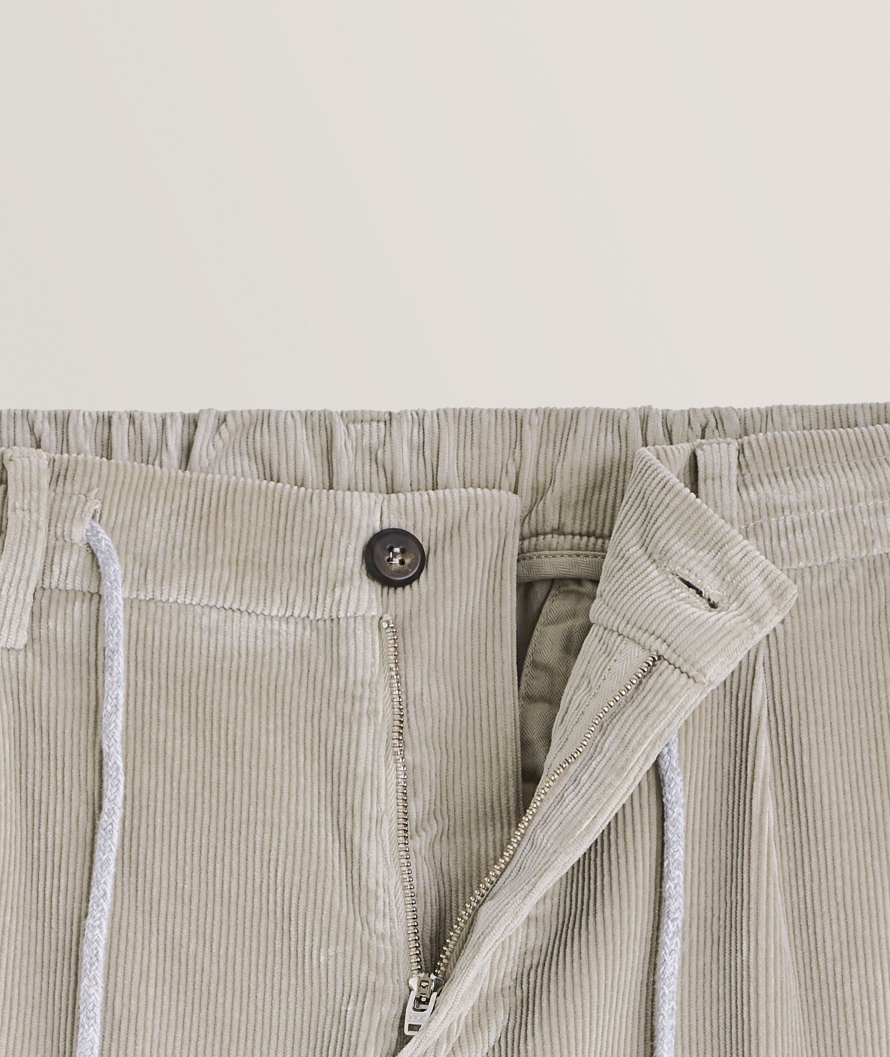 Drawstring Corduroy Pants  image 4