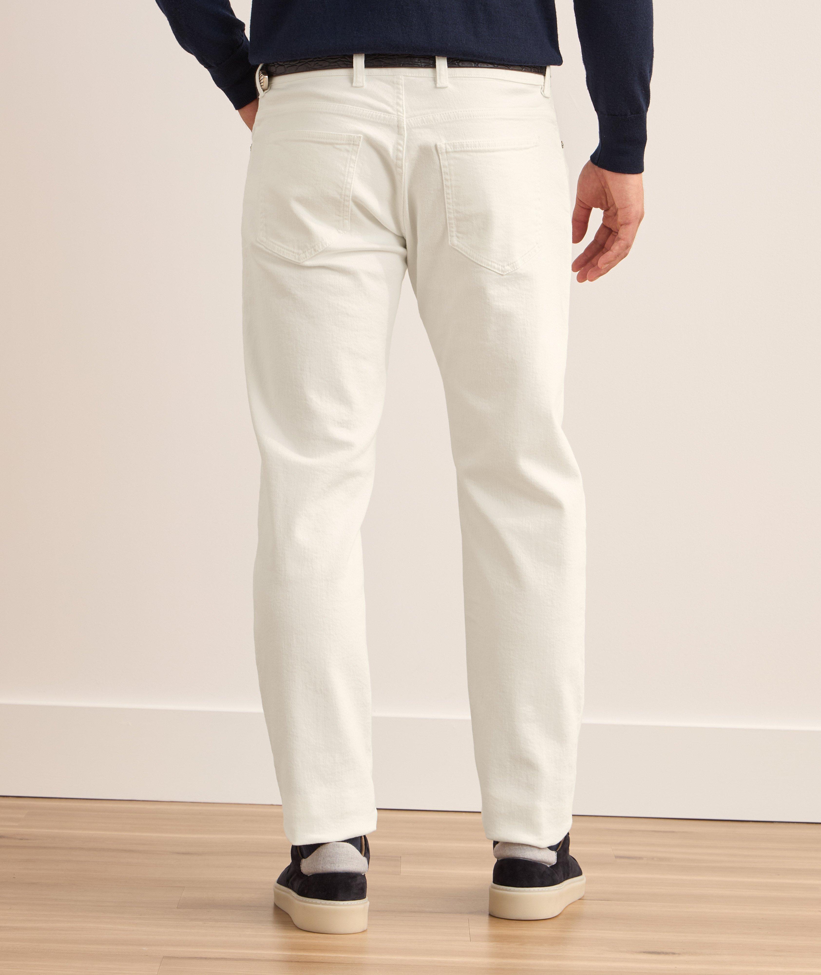 Pantalon en coton extensible image 2