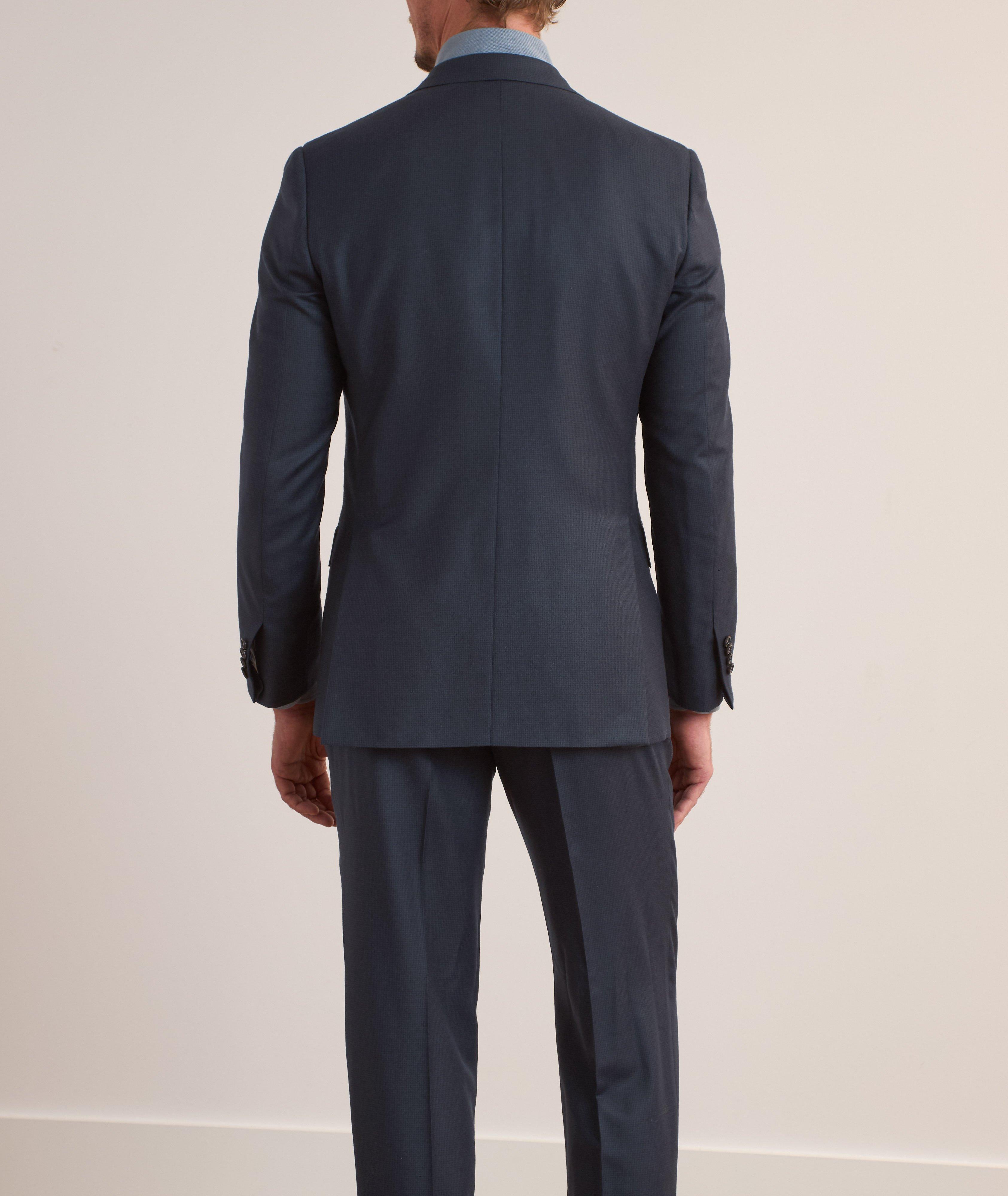 Micro Houndstooth Wool-Cashmere Suit image 1