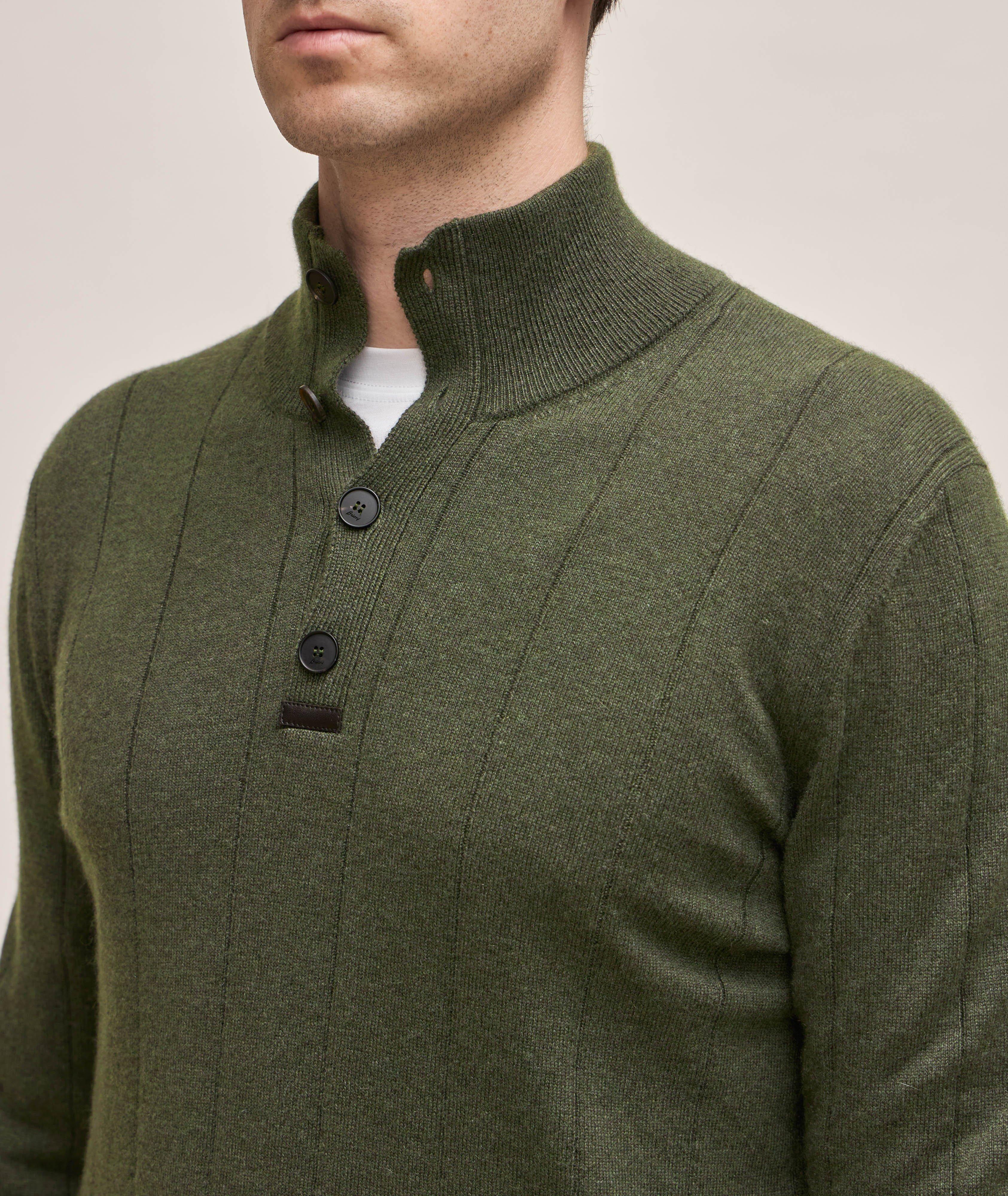 Ribbed Cashmere Polo image 3