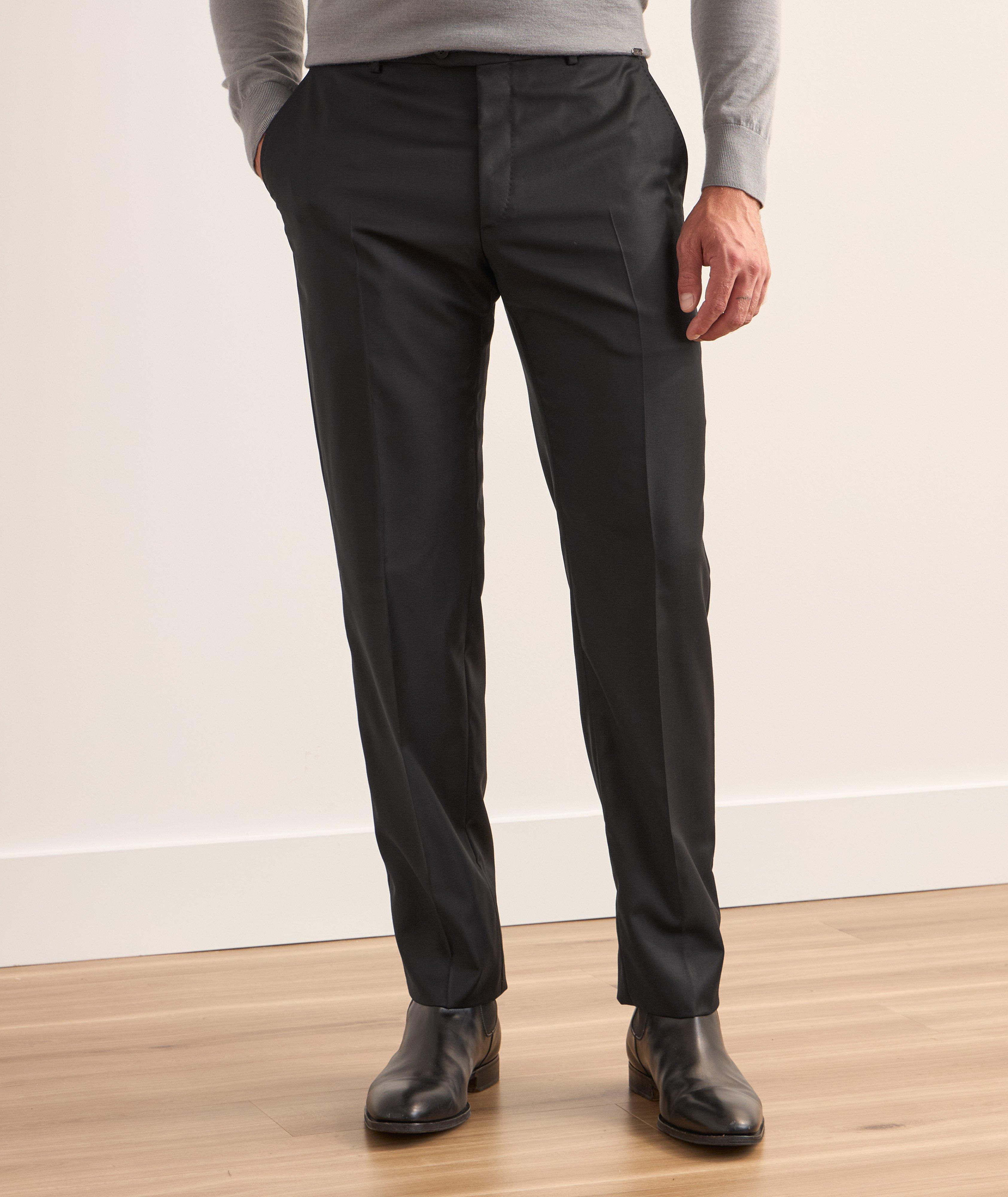 Super 130 Sharkskin Dress Pants  image 2