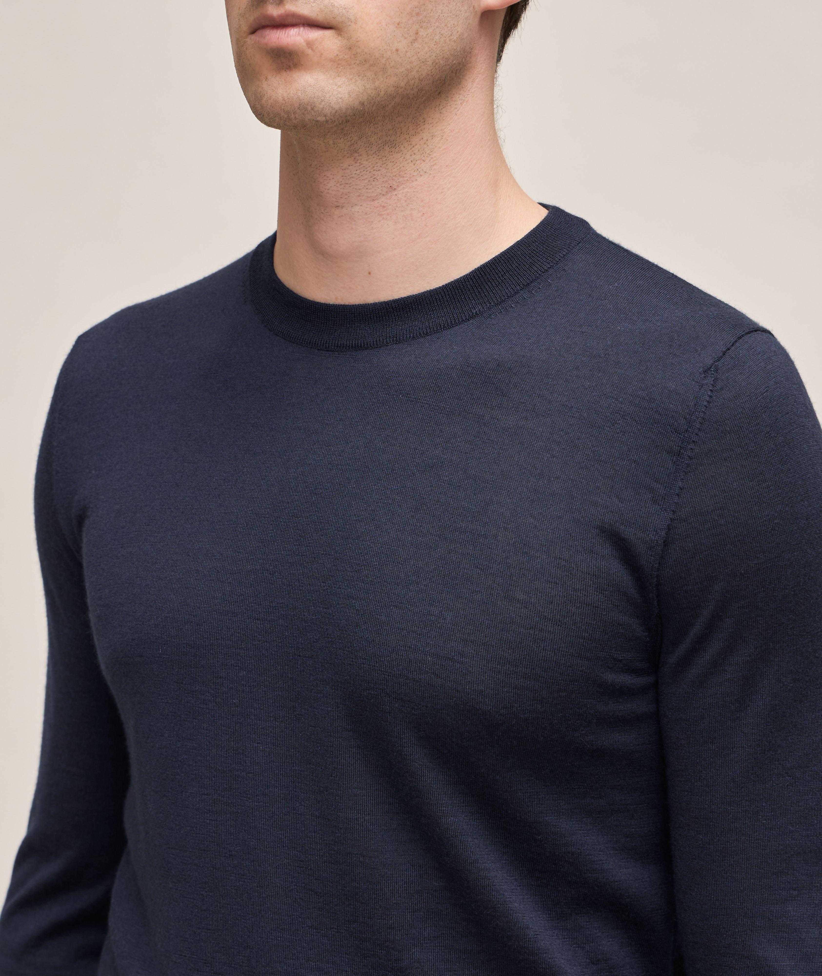 Girocollo Cashmere-Silk Sweater image 3