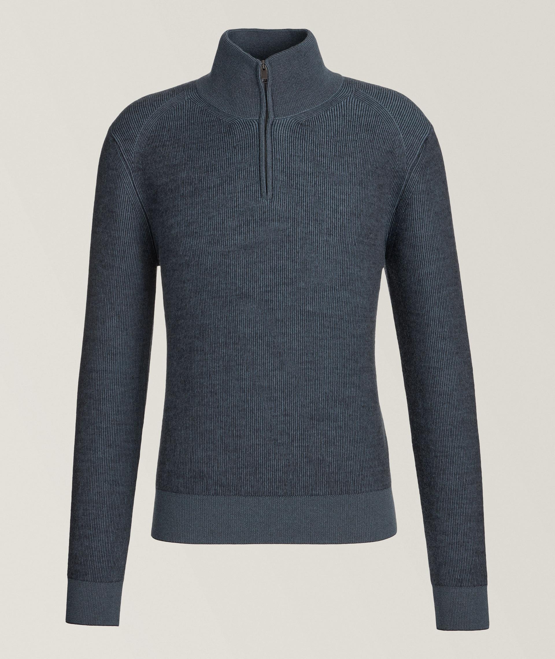 Pull en cachemire et en laine image 0