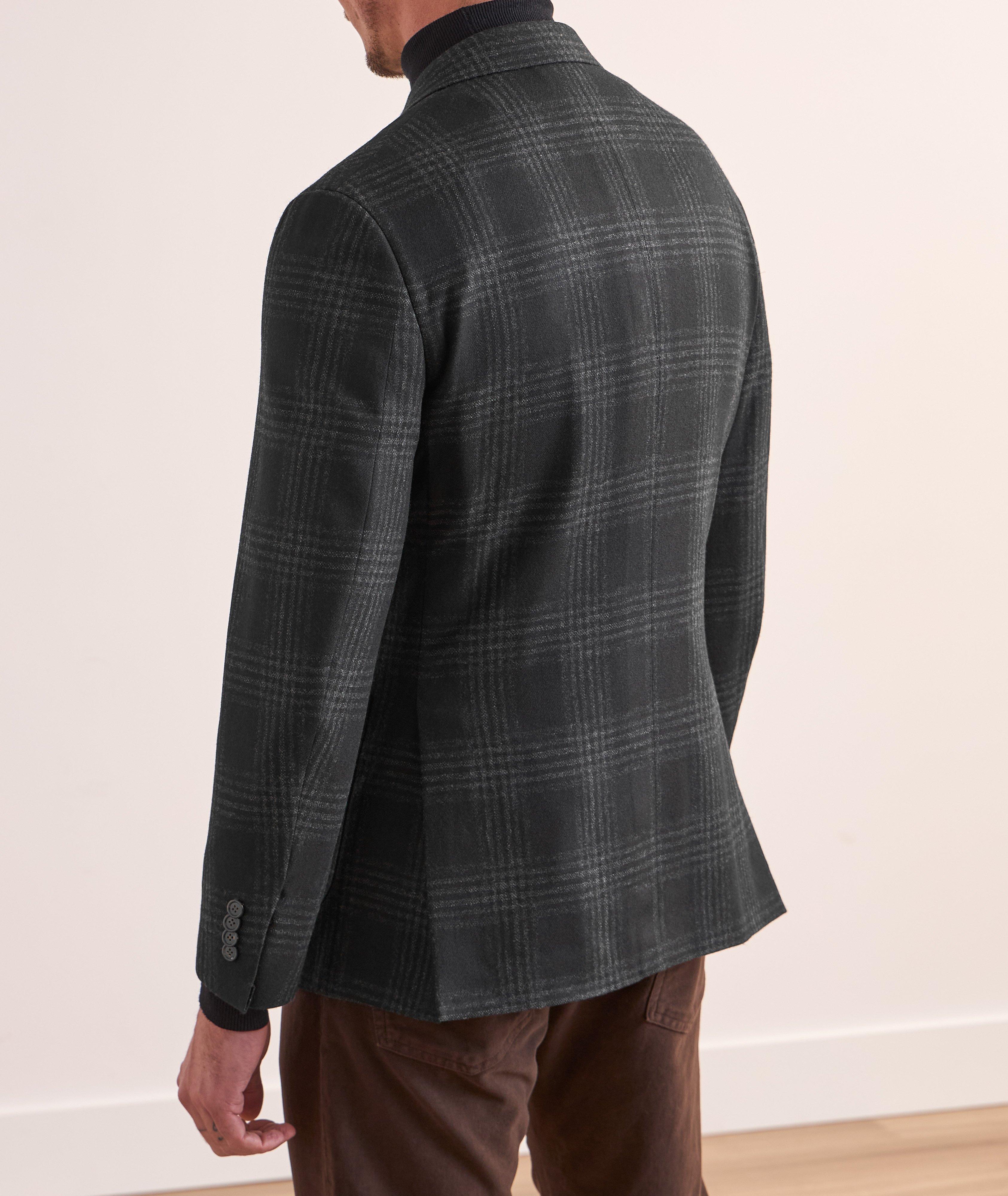 Plaid Wool-Cashmere Sport Jacket image 2