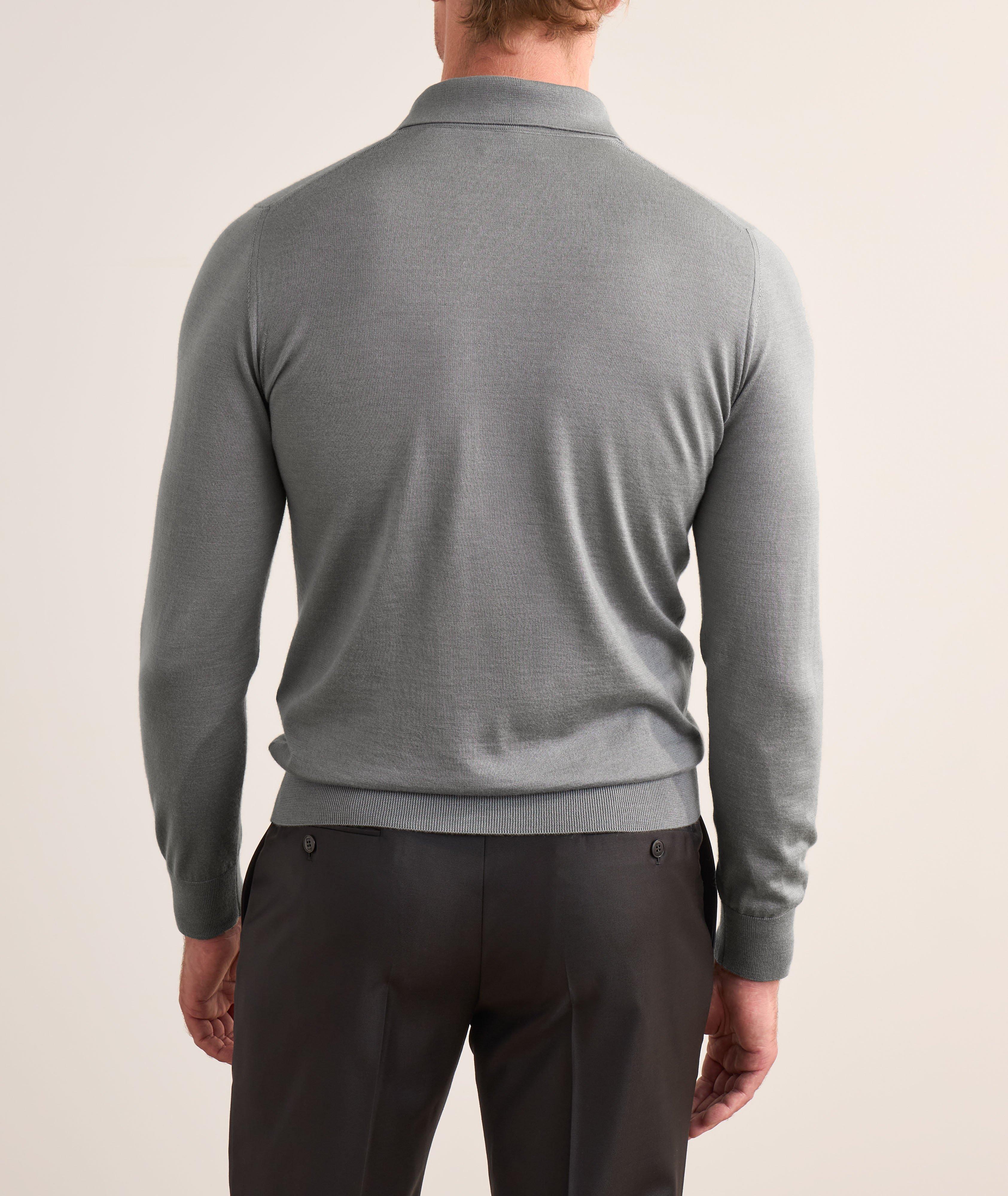 Mélange Cashmere-Silk Polo image 2