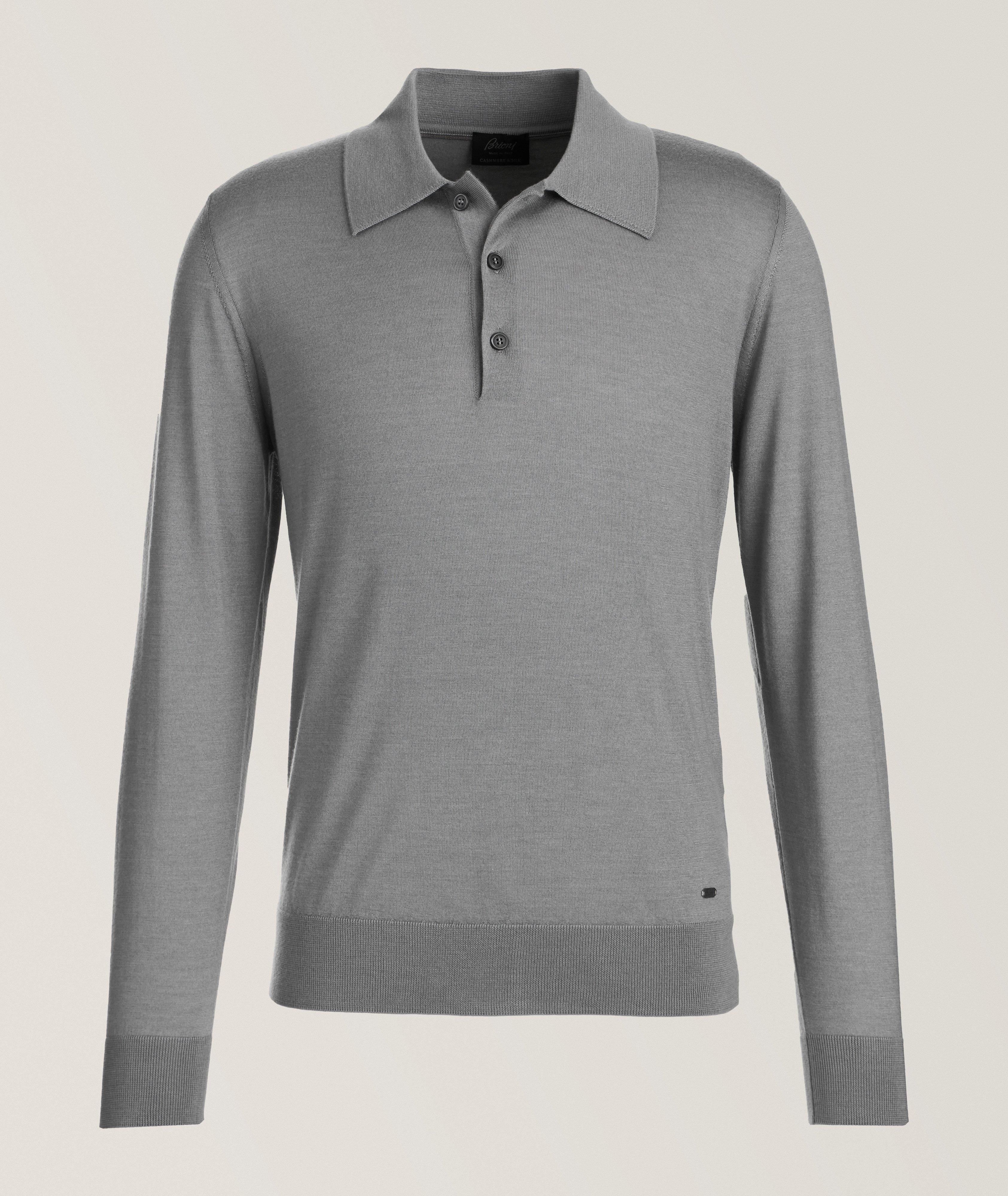 Mélange Cashmere-Silk Polo image 0